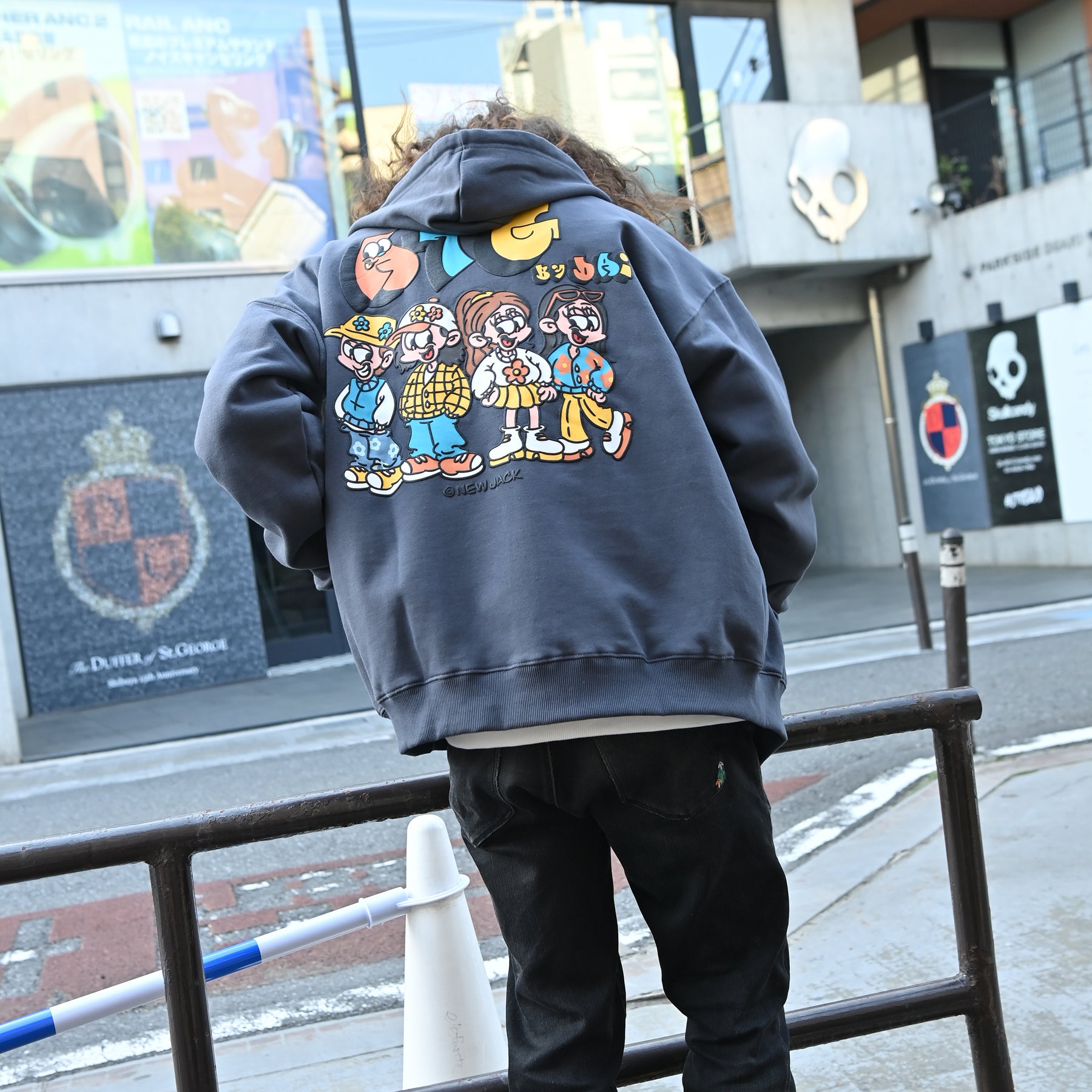 NEW JACK  Boys&GirlsロゴフルZIP パーカ (NJ241-2597-1)