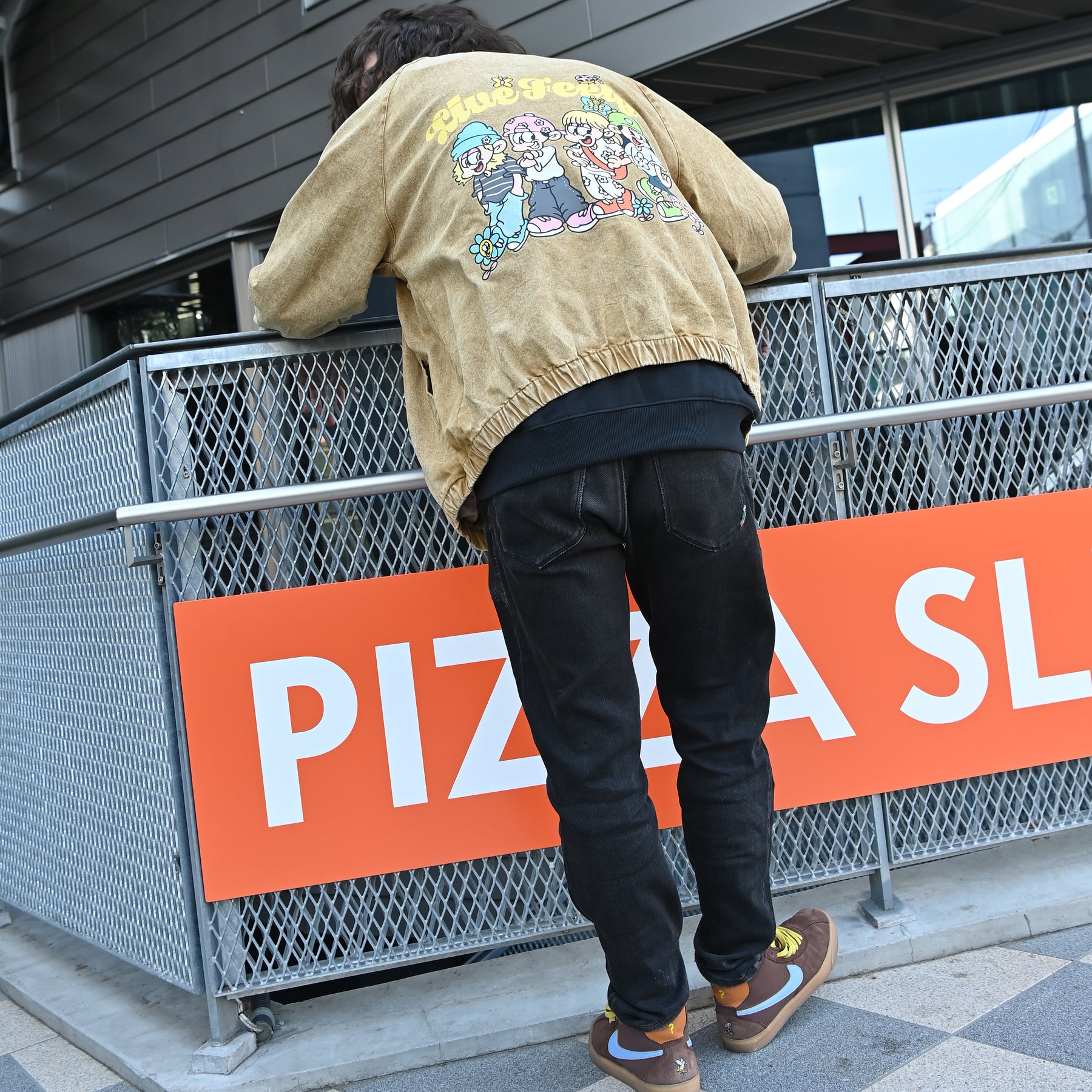 NEW JACK フラワーBoys&Girls襟付デニムアウター(NJ241-2327)