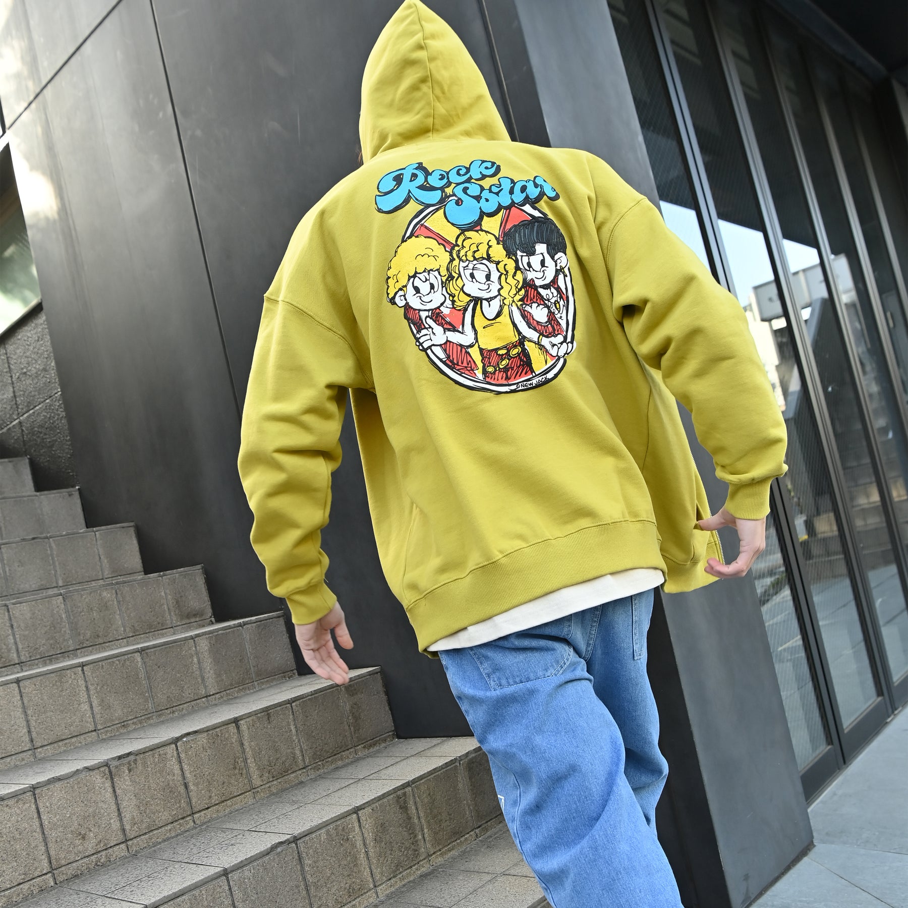 NEW JACK RockStarフルZIPパーカ(NJ241-2587)
