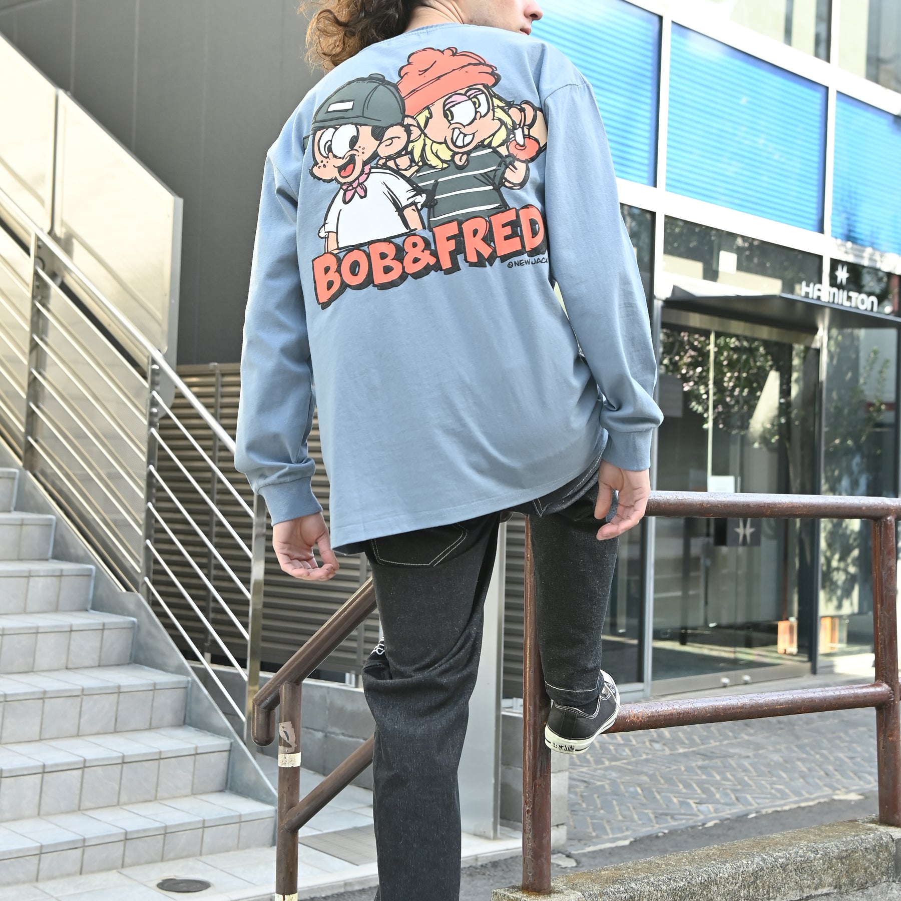 NEW JACK Bob&Fred 長袖Tシャツ (NJ241-2406)