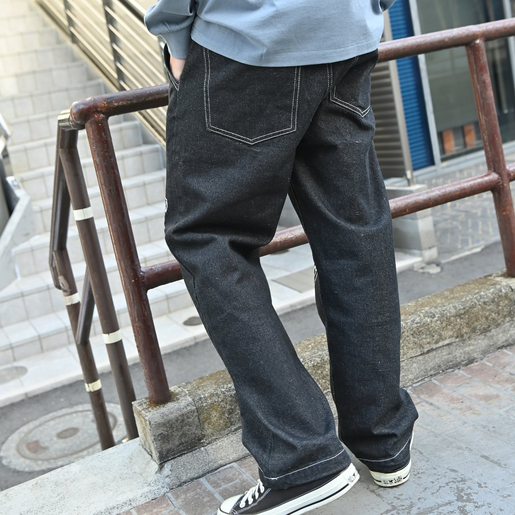 NEW JACK プリントデニムパンツ(NJ233-2511)