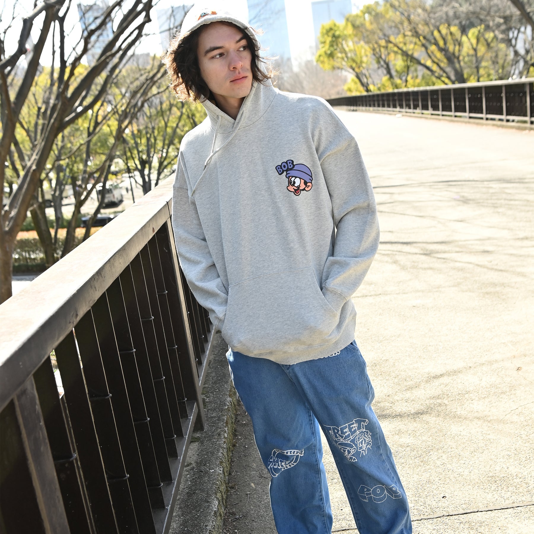 NEW JACK サークルロゴプルパーカ (NJ241-2486)