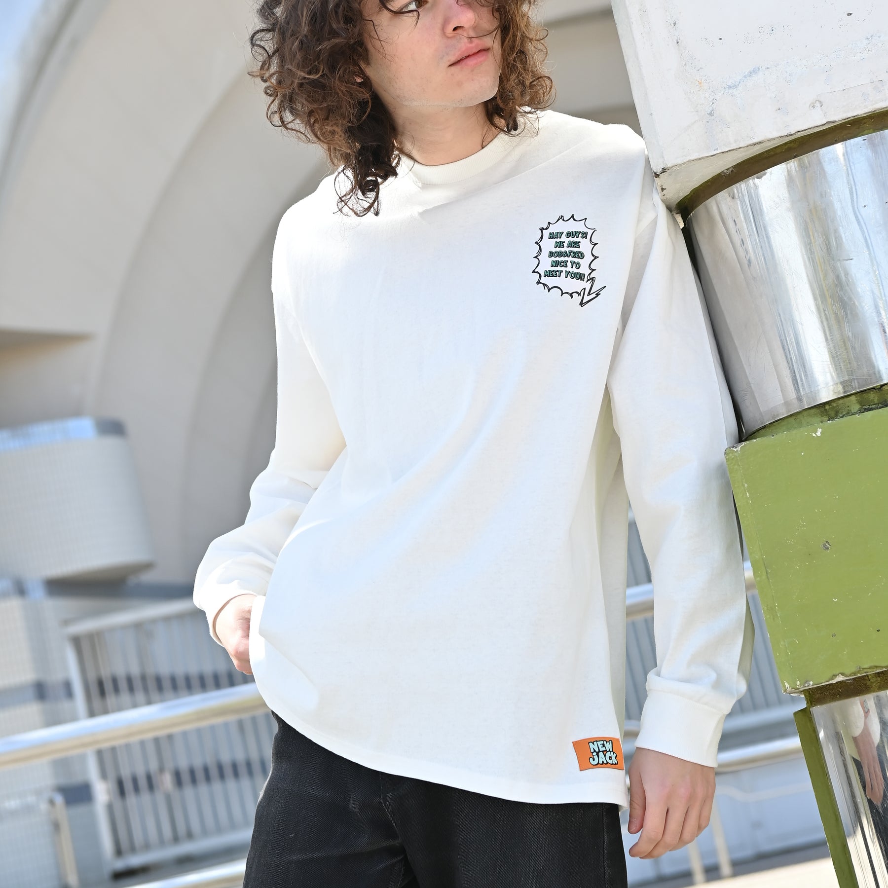 NEW JACK Bob&Fred 長袖Tシャツ (NJ241-2406)