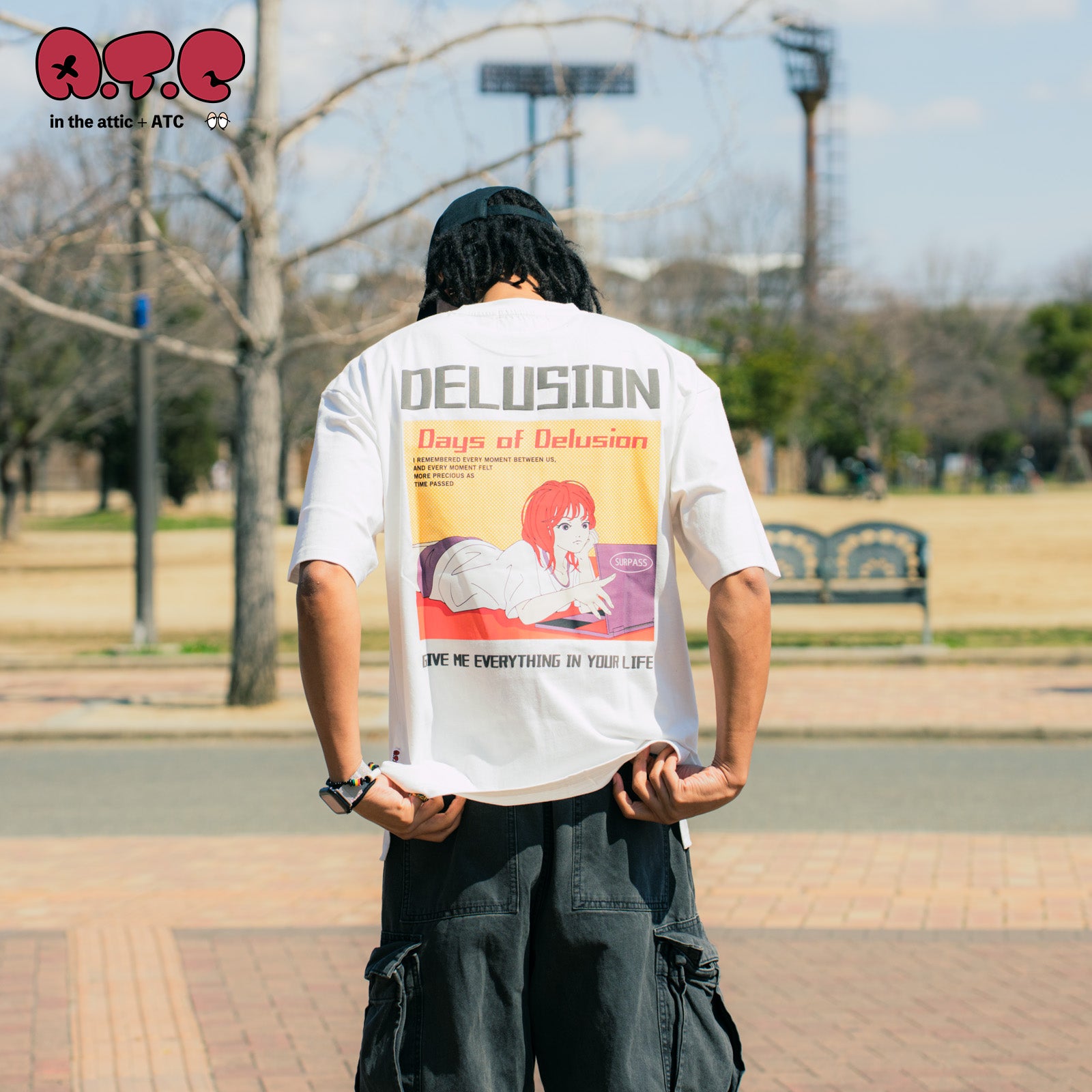 (新品・未使用)House on the Hill 2024ss Tシャツ 80 D/HILL 