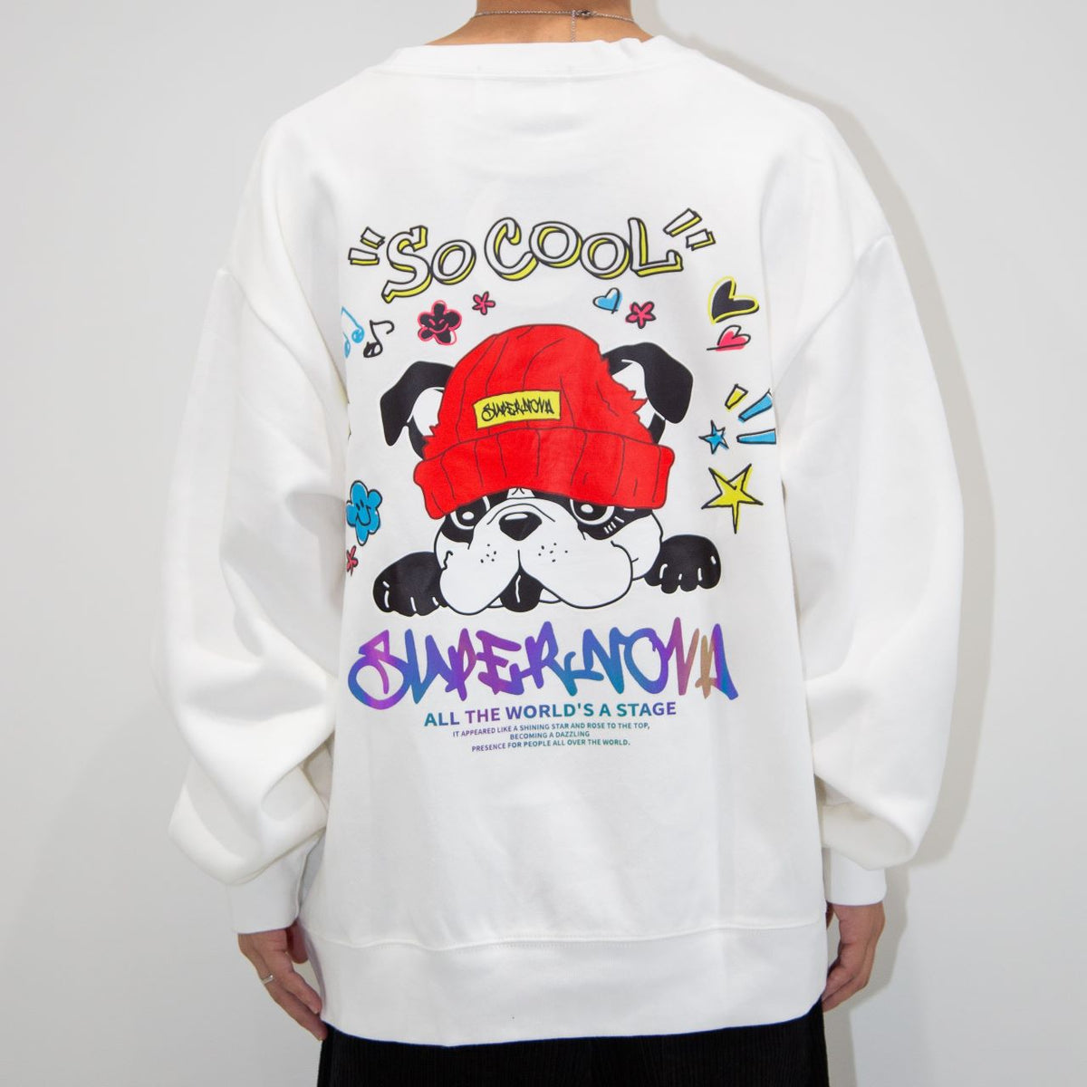 ATC ブルドックリフレクタープリントトレーナー(253-2706)