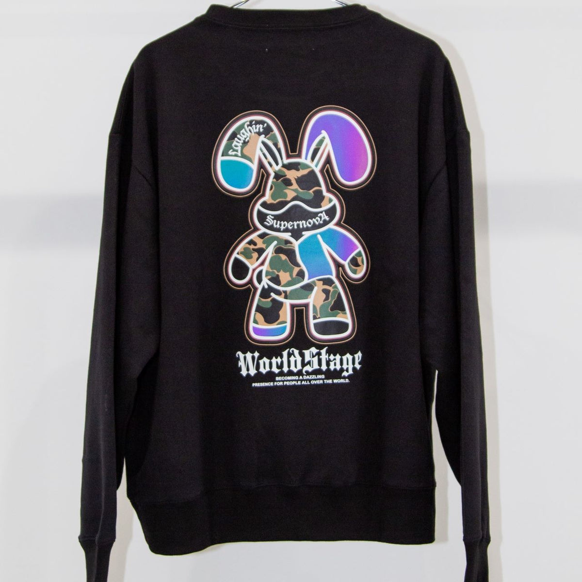 ATC ラビットカモフラリフレクタープリントトレーナー(253-2716)