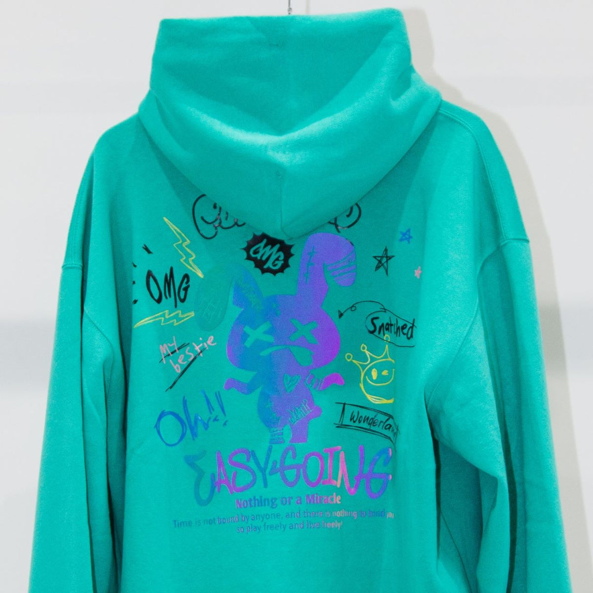 ATC ラビットリフレクタープリントプルパーカー(253-2726)