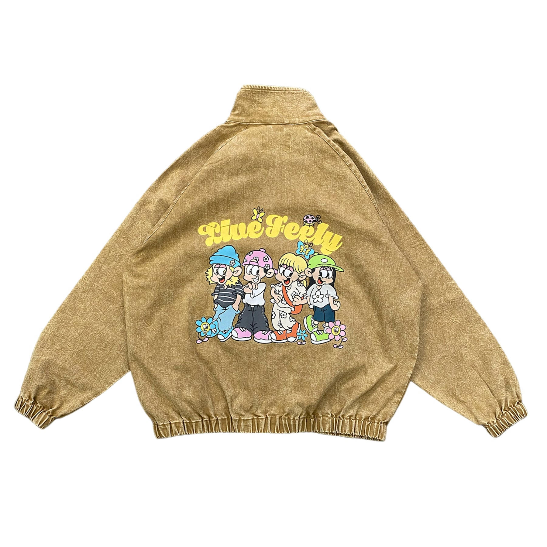 NEW JACK フラワーBoys&Girls襟付デニムアウター(NJ241-2327)