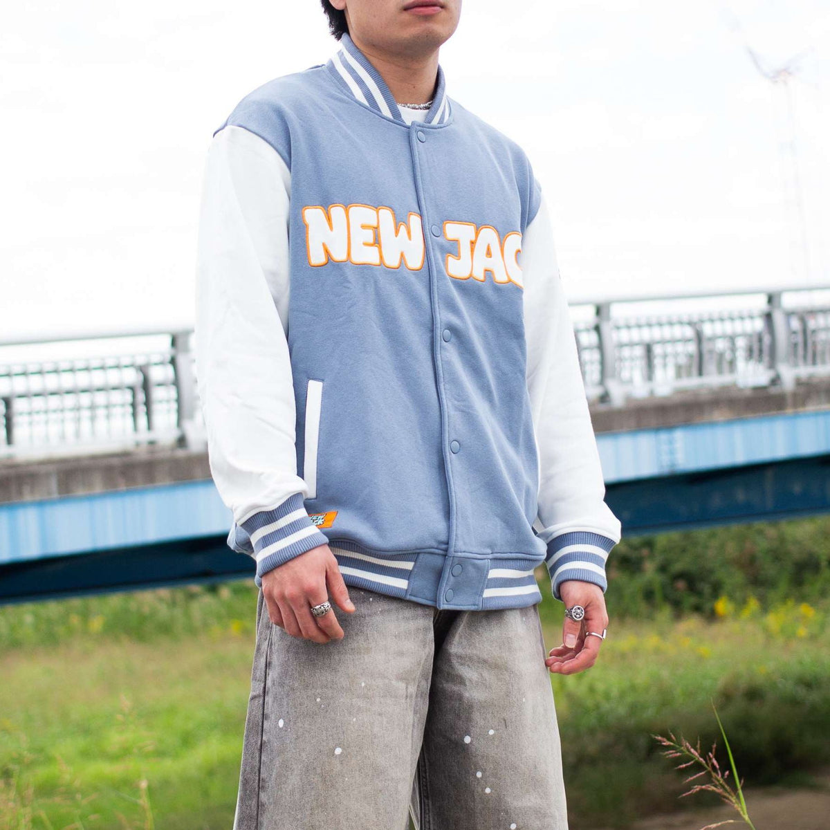 NEW JACK ハートCUTEスエットスタジャン(NJ251-2877)