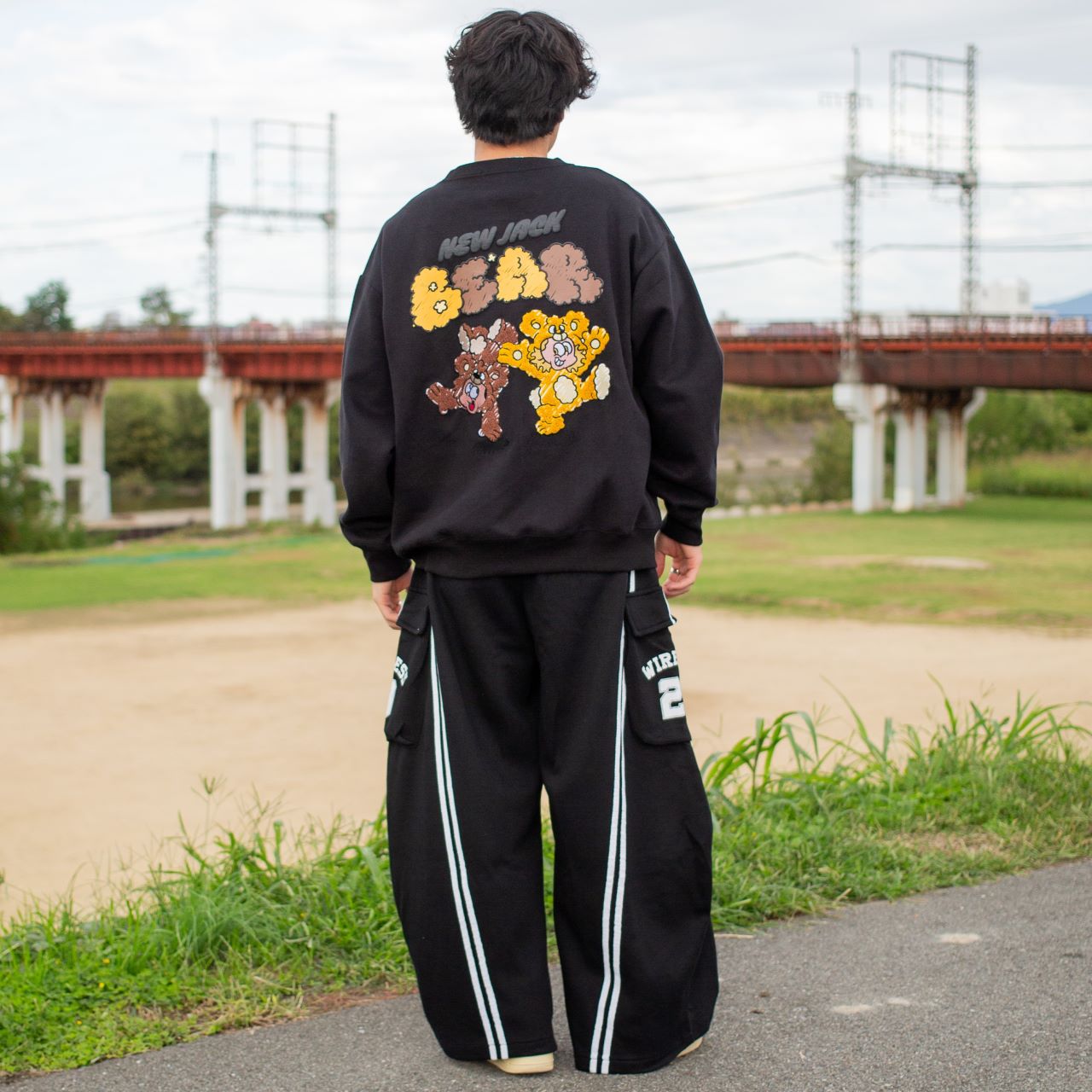 NEW JACK 相良刺繡ベアートレーナー(NJ253-2516)