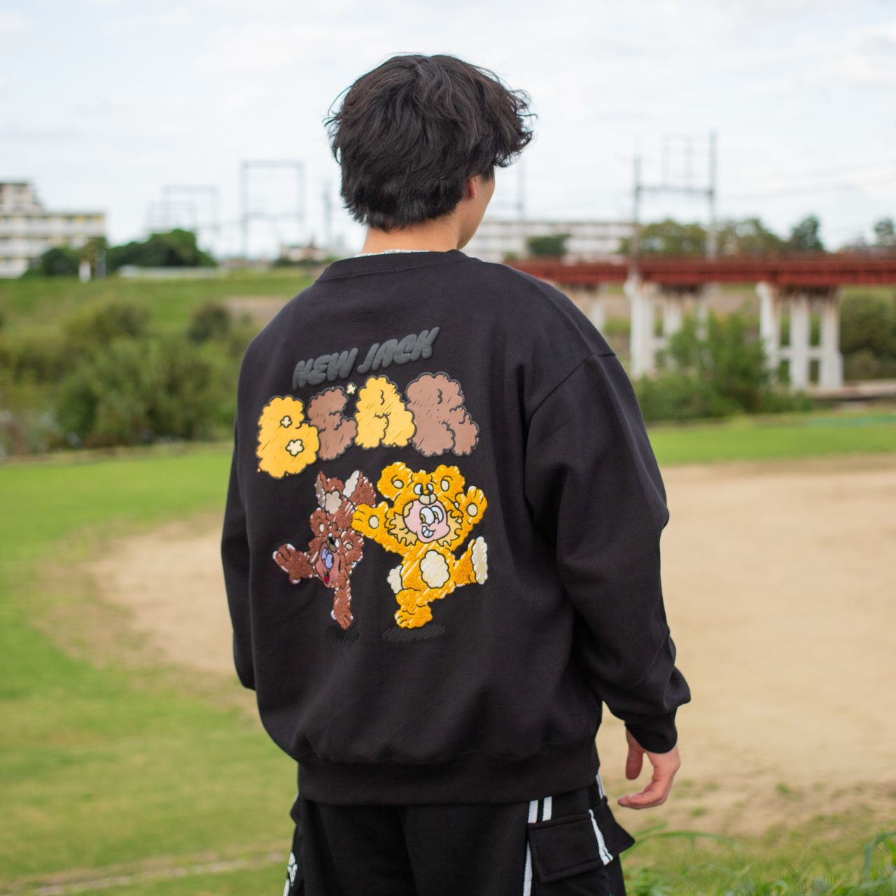 NEW JACK 相良刺繡ベアートレーナー(NJ253-2516)