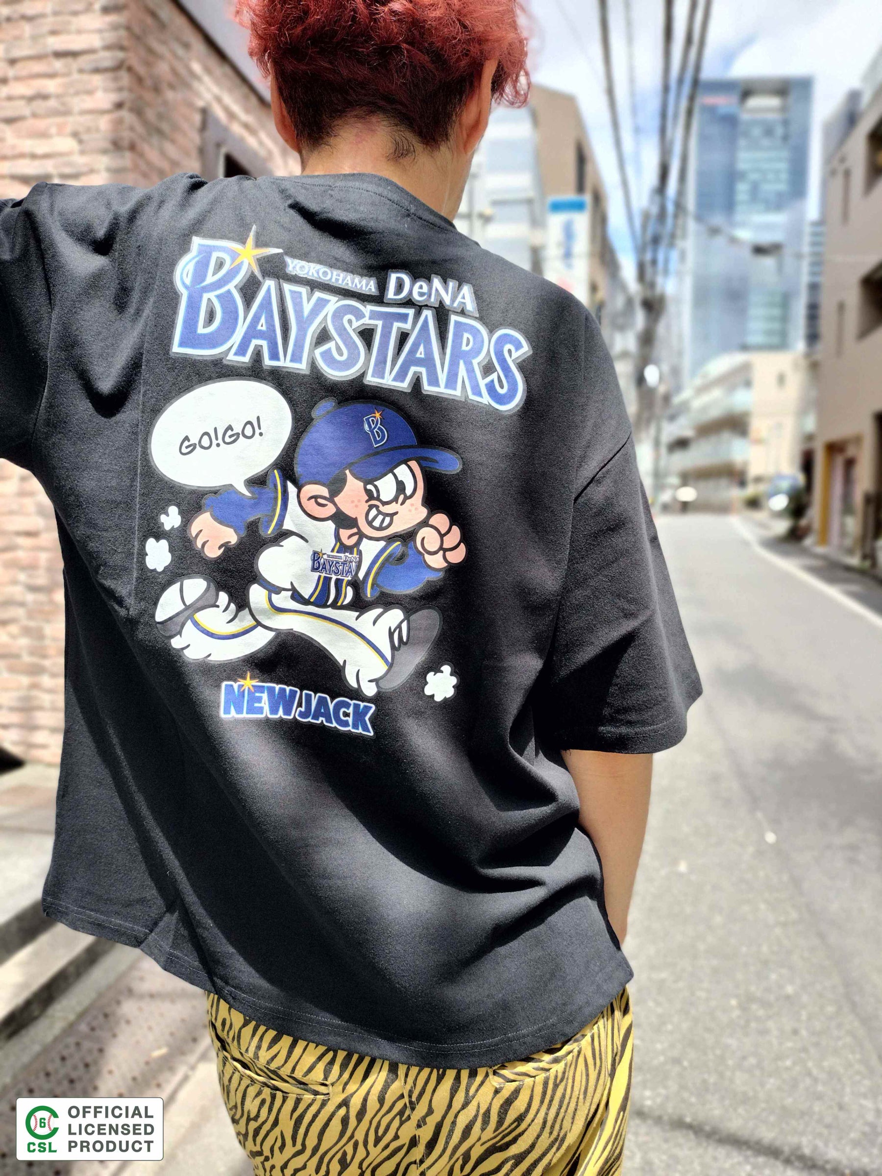 NEW JACK 横浜DeNAベイスターズモデルTシャツ-A (NJB252-2326)