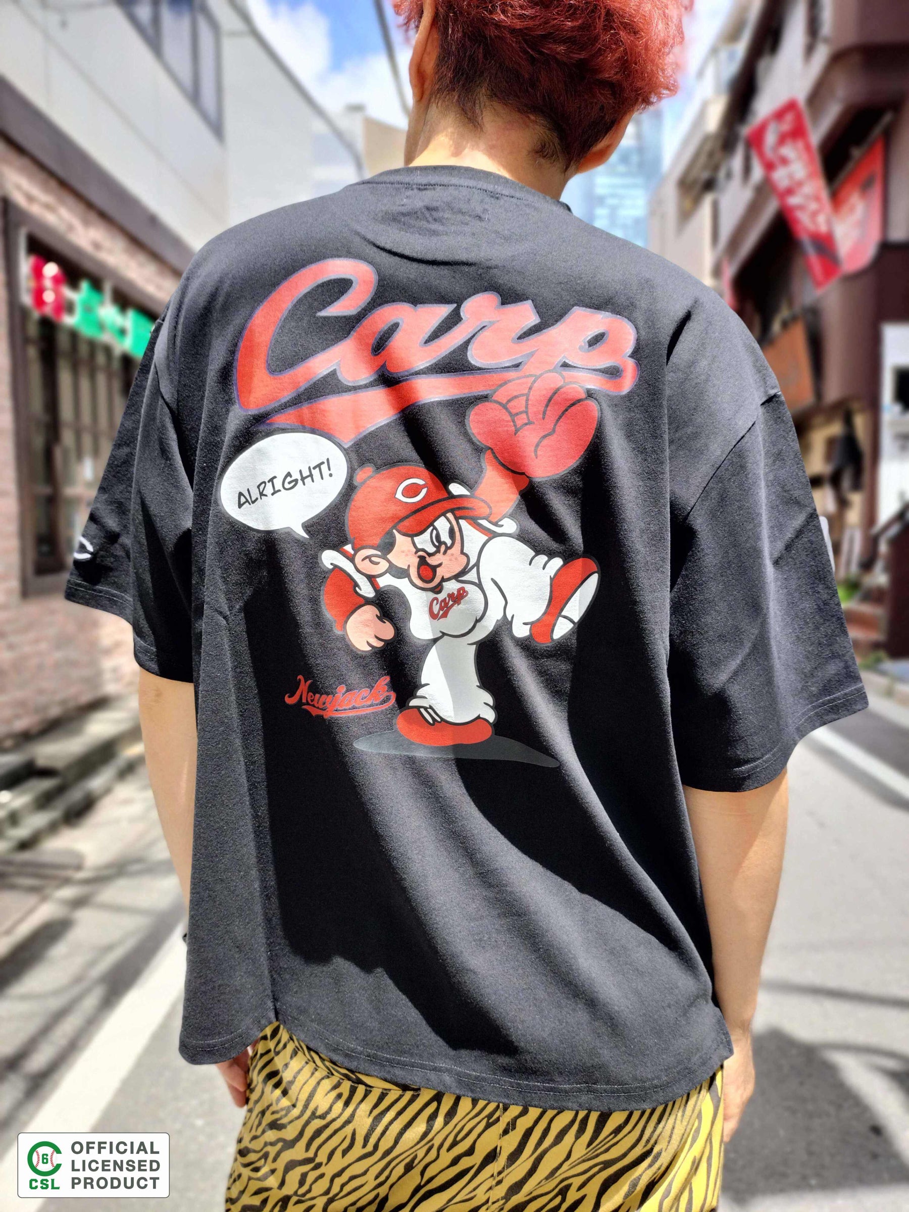 NEW JACK 広島東洋カープモデルTシャツ-A (NJC252-2336)