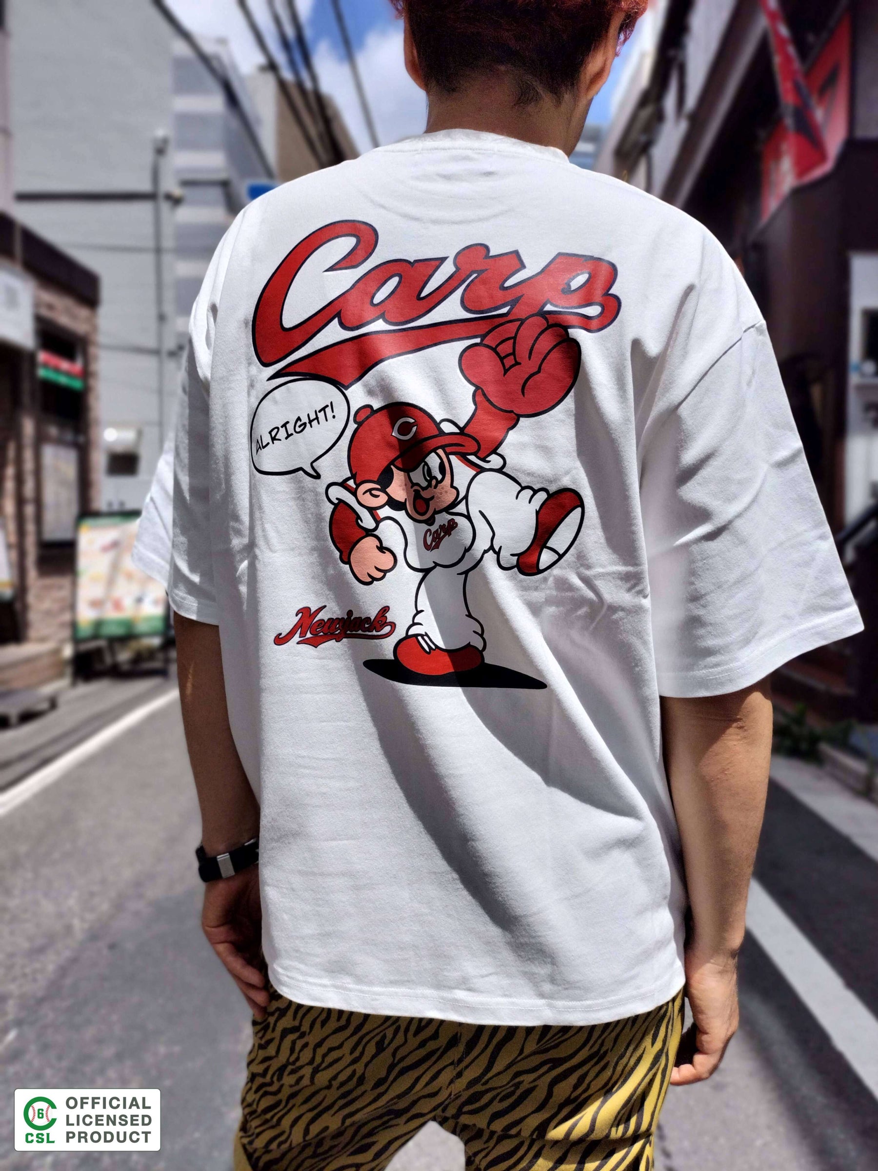 NEW JACK 広島東洋カープモデルTシャツ-A (NJC252-2336)