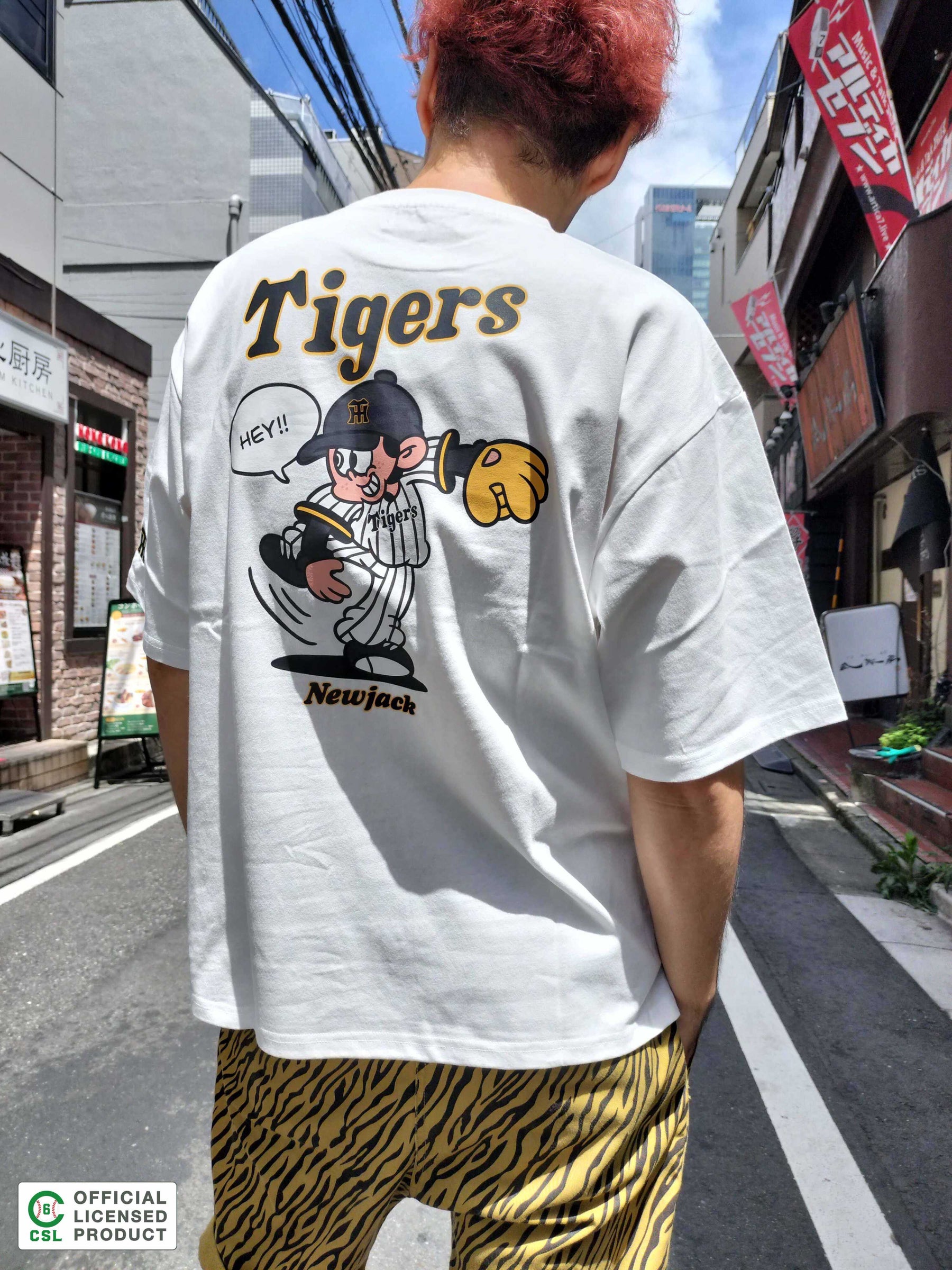 NEW JACK 阪神タイガースモデルTシャツ-A (NJT252-2316)