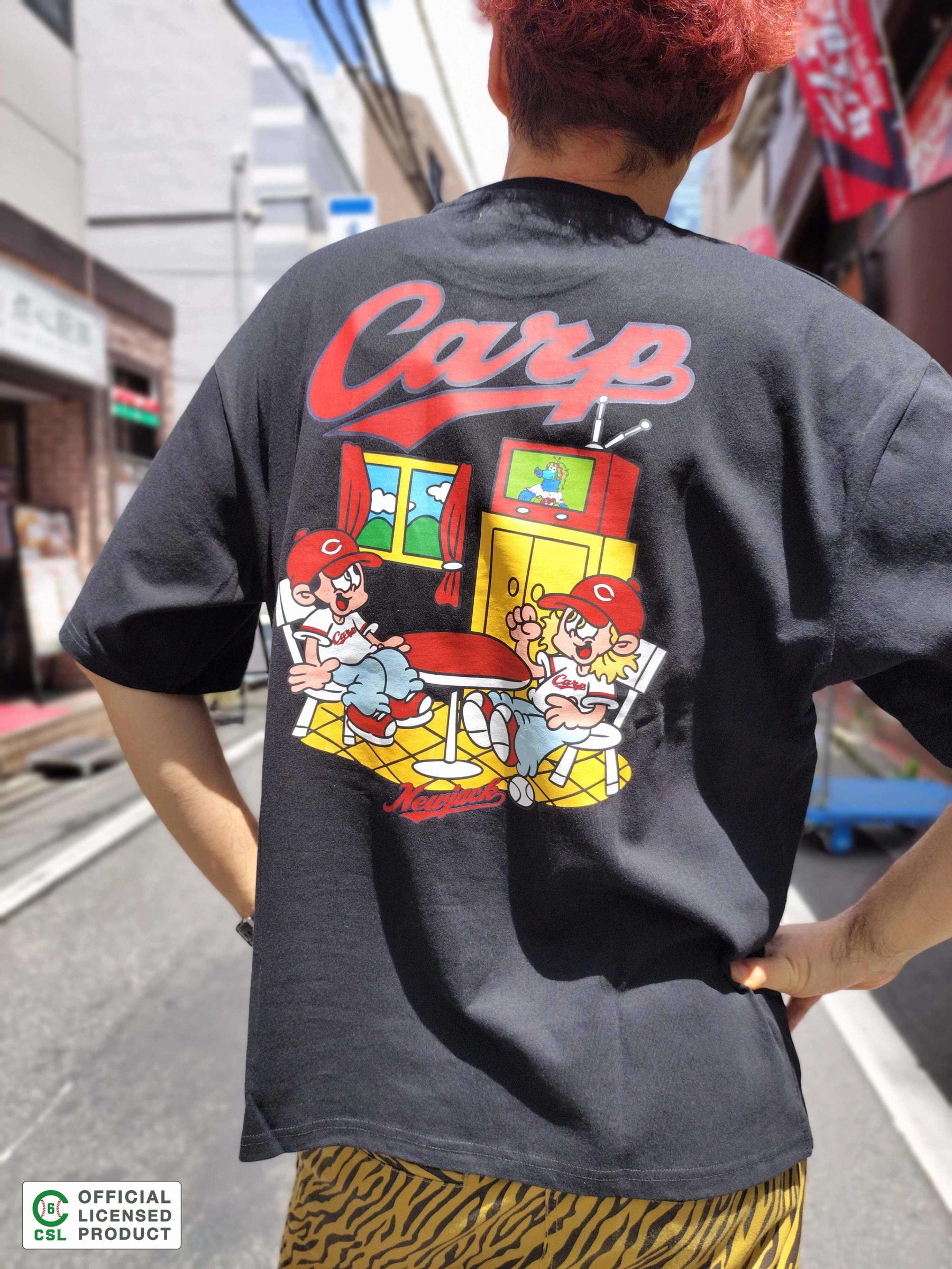 NEW JACK 広島東洋カープモデルTシャツ-B (NJC252-2436)