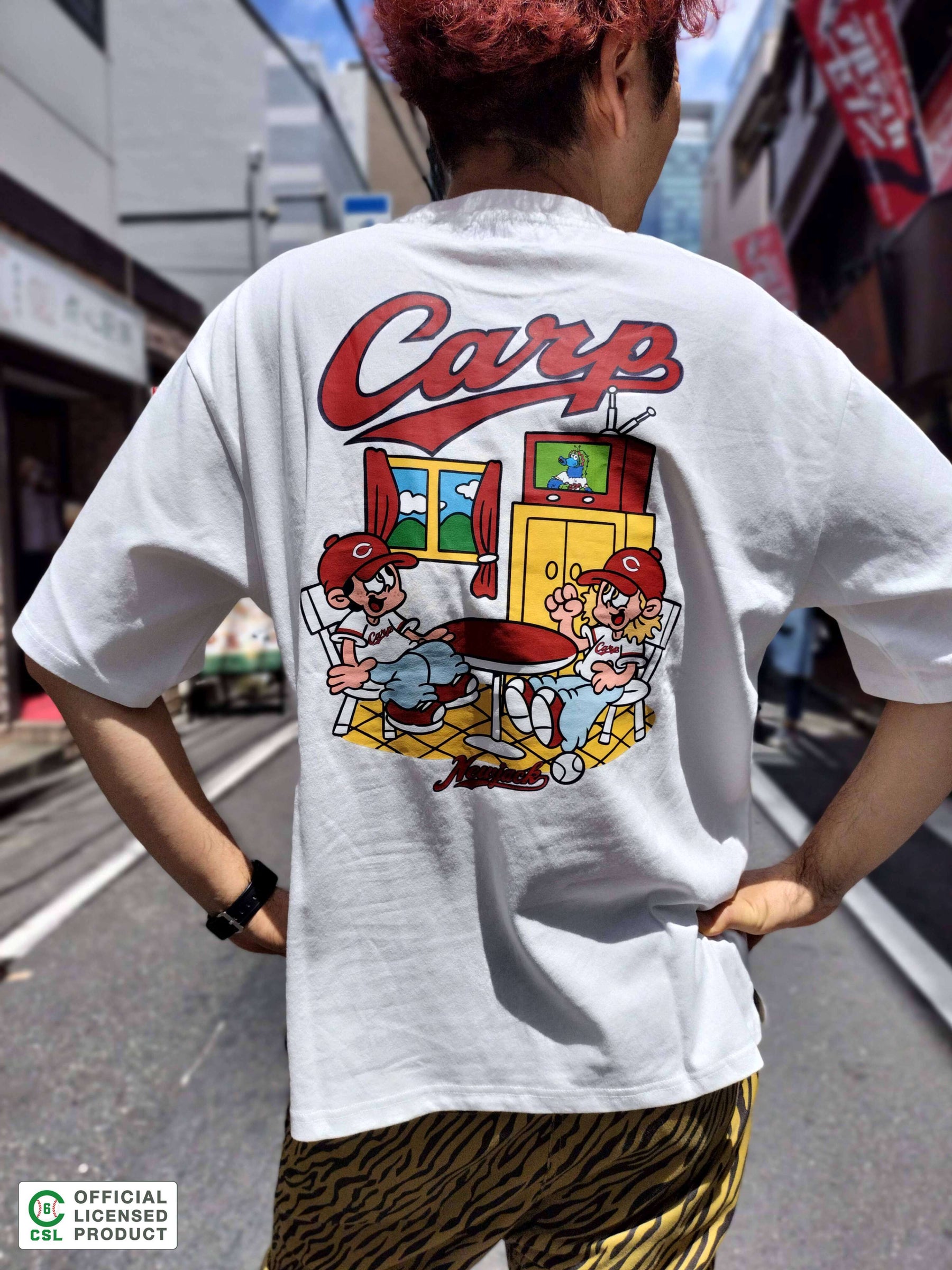 NEW JACK 広島東洋カープモデルTシャツ-B (NJC252-2436)