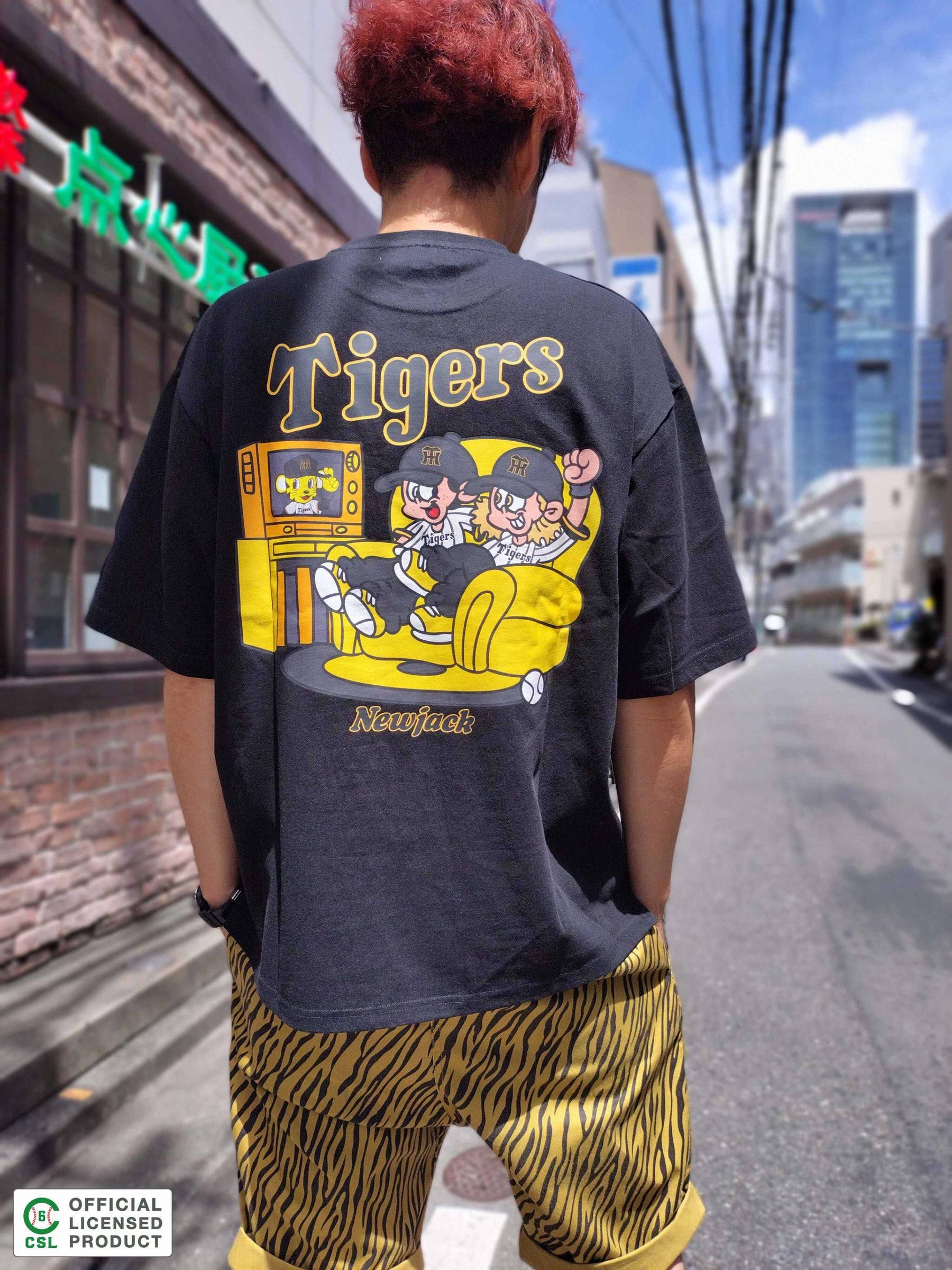 NEW JACK 阪神タイガースモデルTシャツ-B (NJT252-2416)