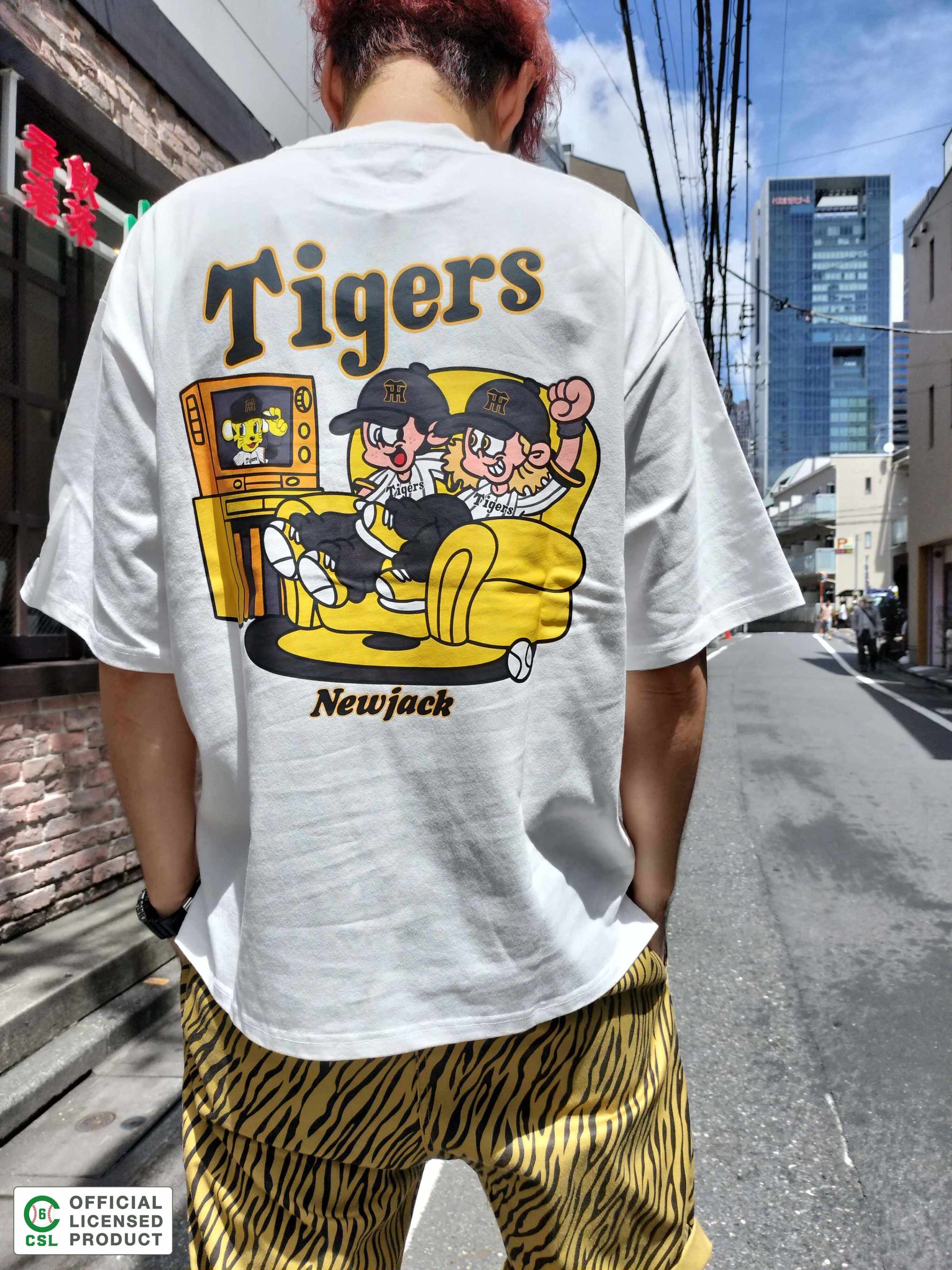 NEW JACK 阪神タイガースモデルTシャツ-B (NJT252-2416)