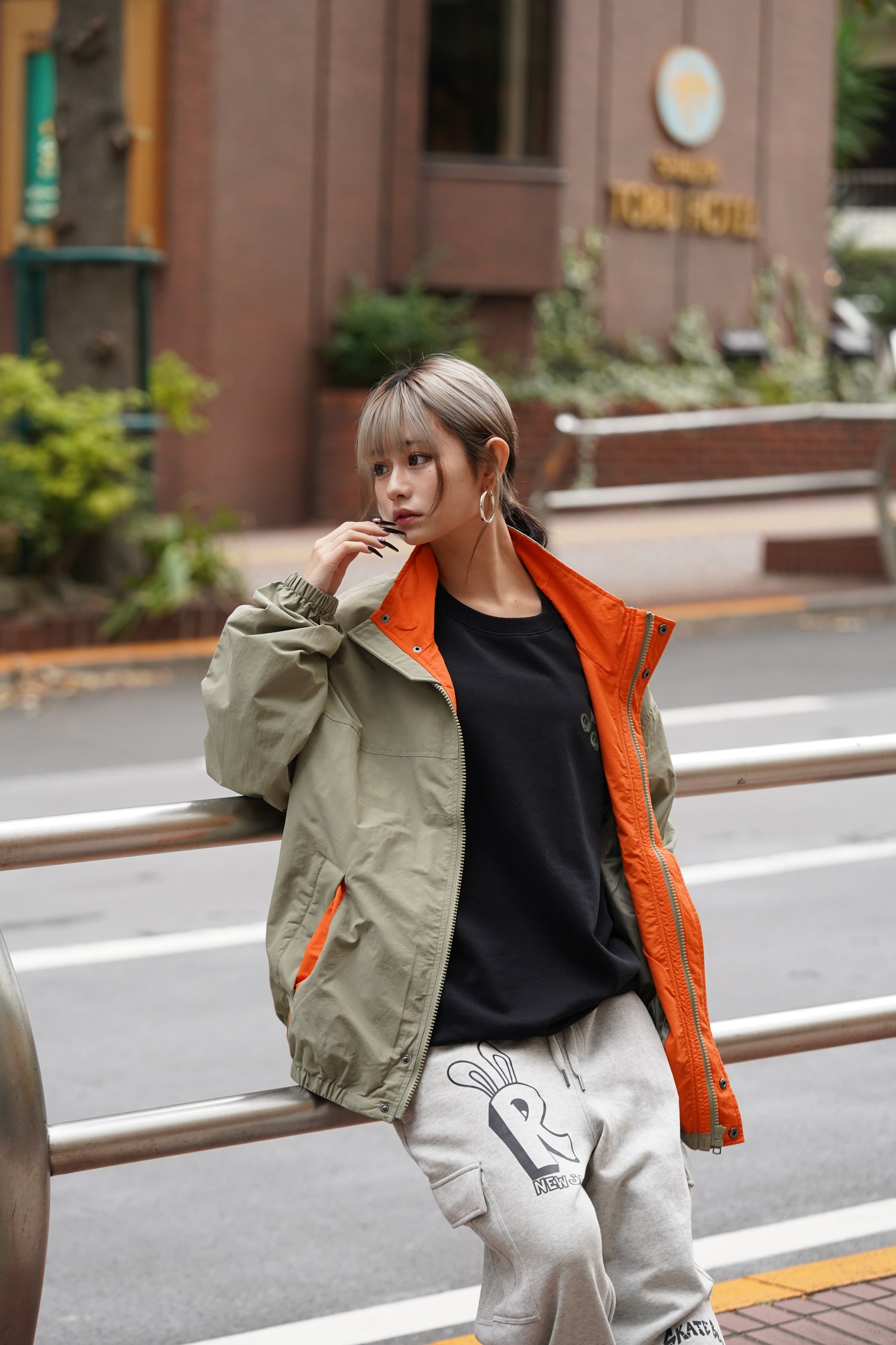 タスラン裏コーティングウインドブレーカー