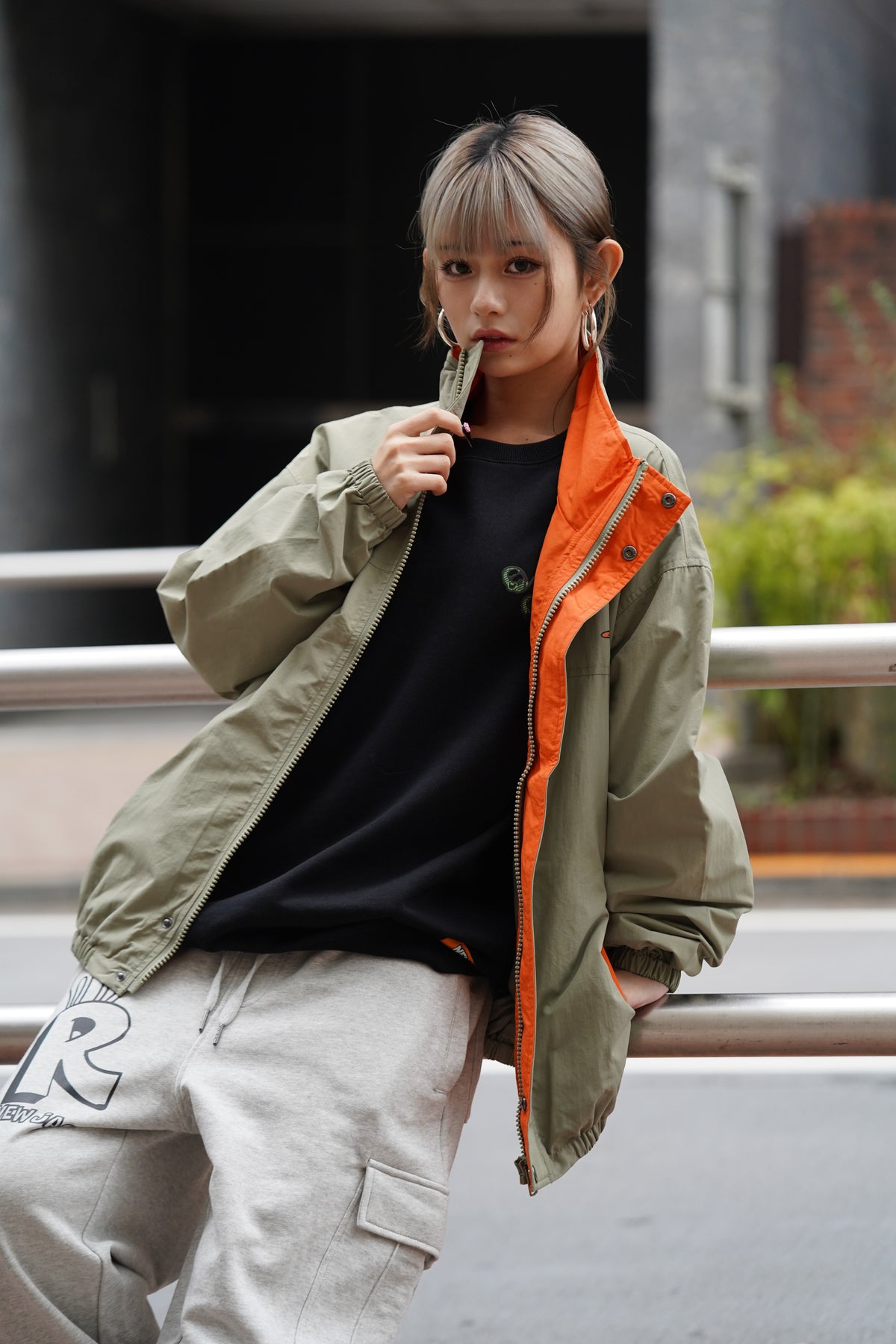 タスラン裏コーティングウインドブレーカー