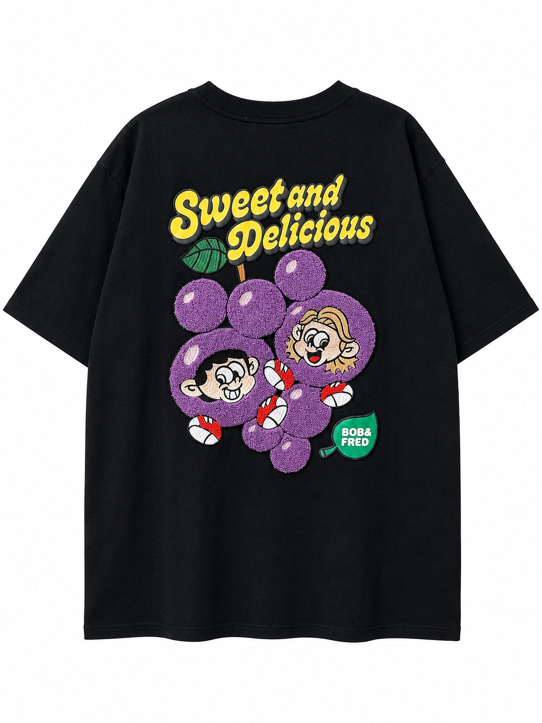 NEW JACK Grapes 相良刺繡 半袖Tシャツ(NJ262-2206)