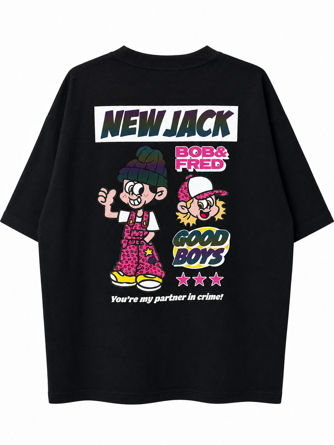 NEW JACK BOB&FRED リフレクター半袖Tシャツ(NJ262-2226)