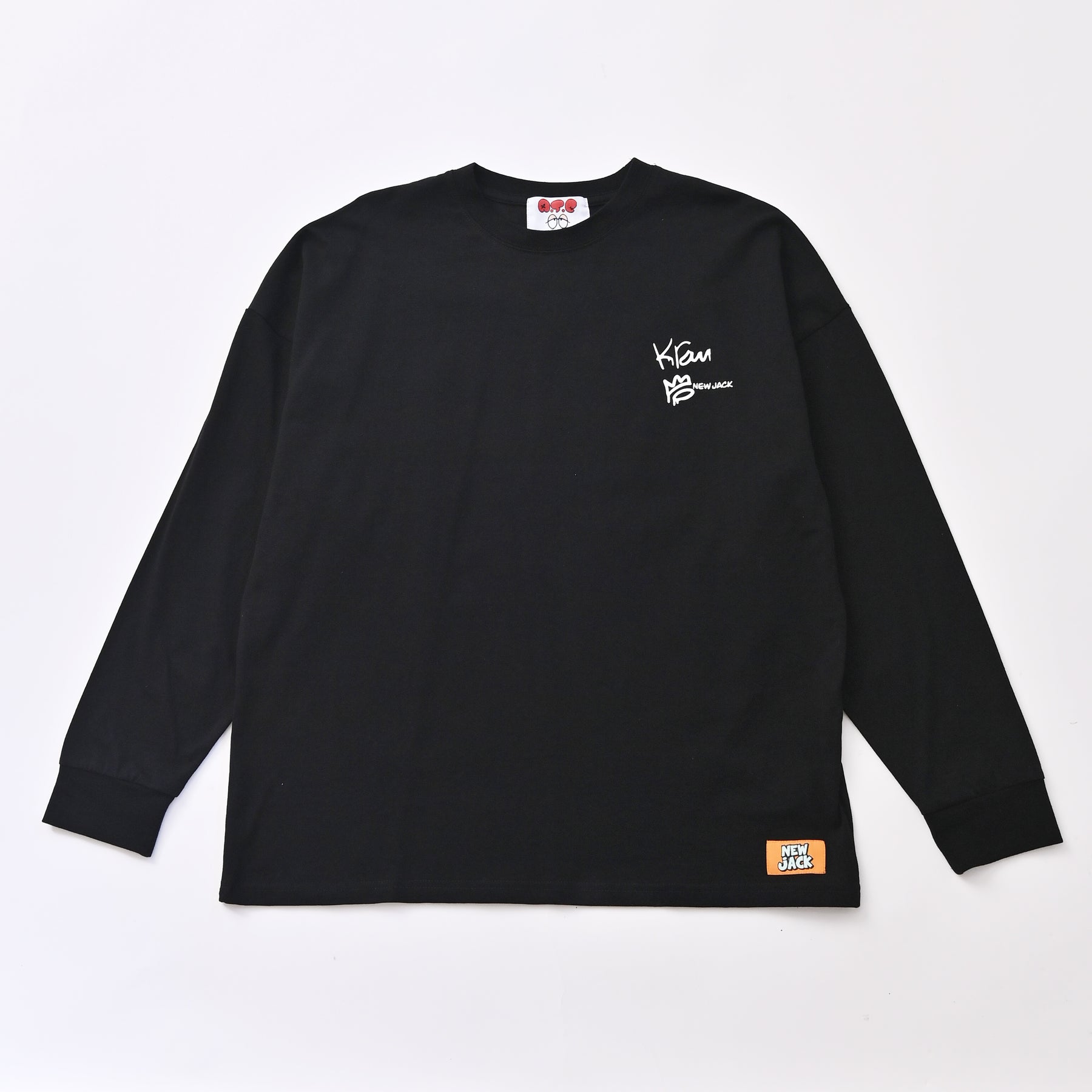 BAD SECURITY イラスト長袖Tシャツ