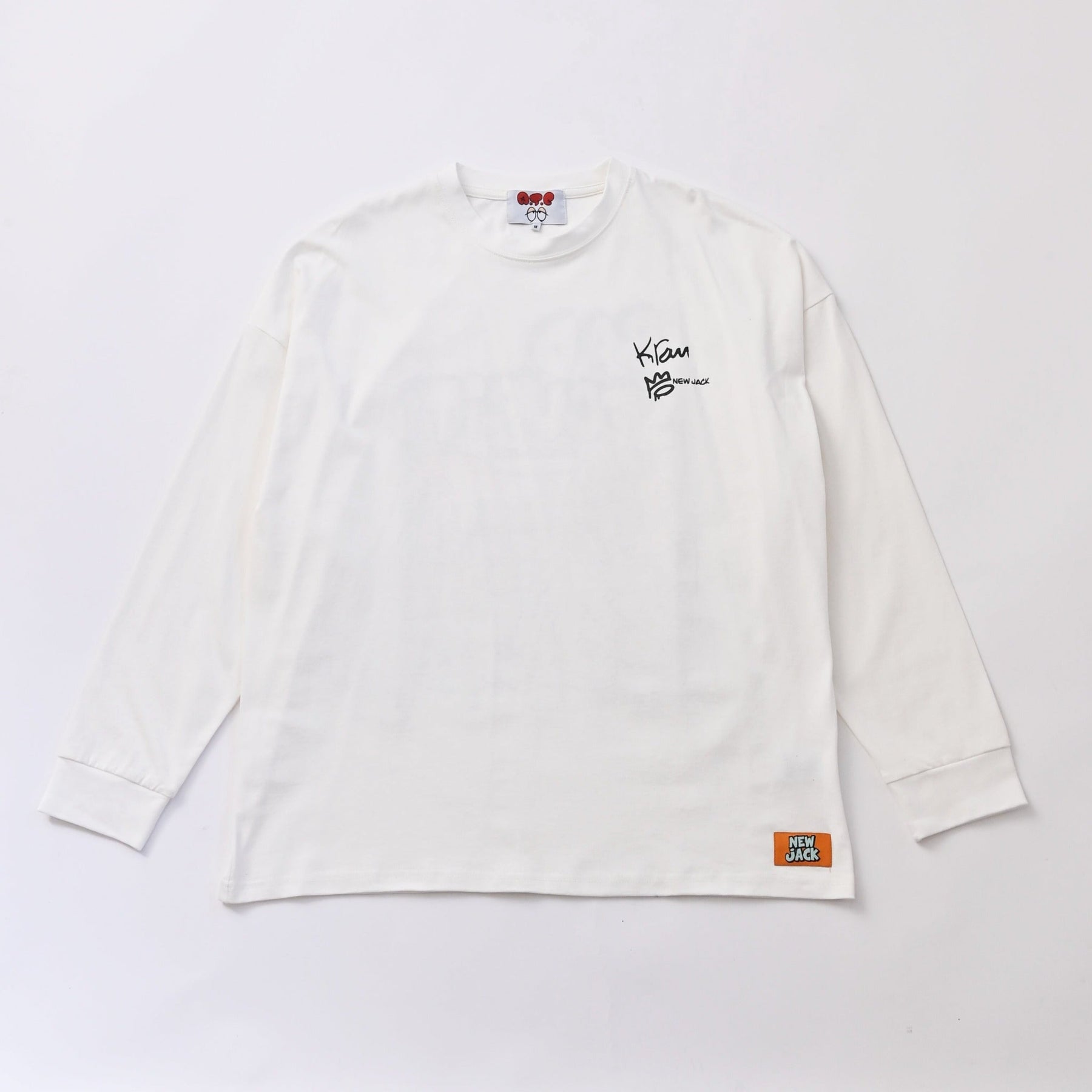 BAD SECURITY イラスト長袖Tシャツ