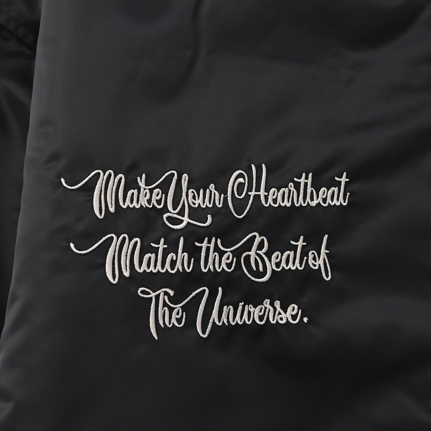 ヘビーツイルMA-1刺繍ブルゾン