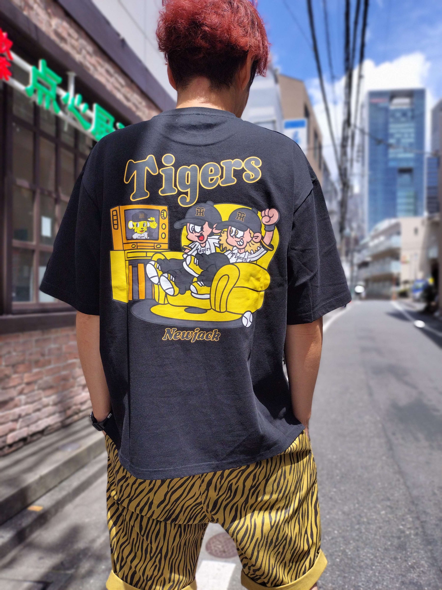 NEW JACK x Tigers CollaborationTシャツ-B (NJT252-2416)