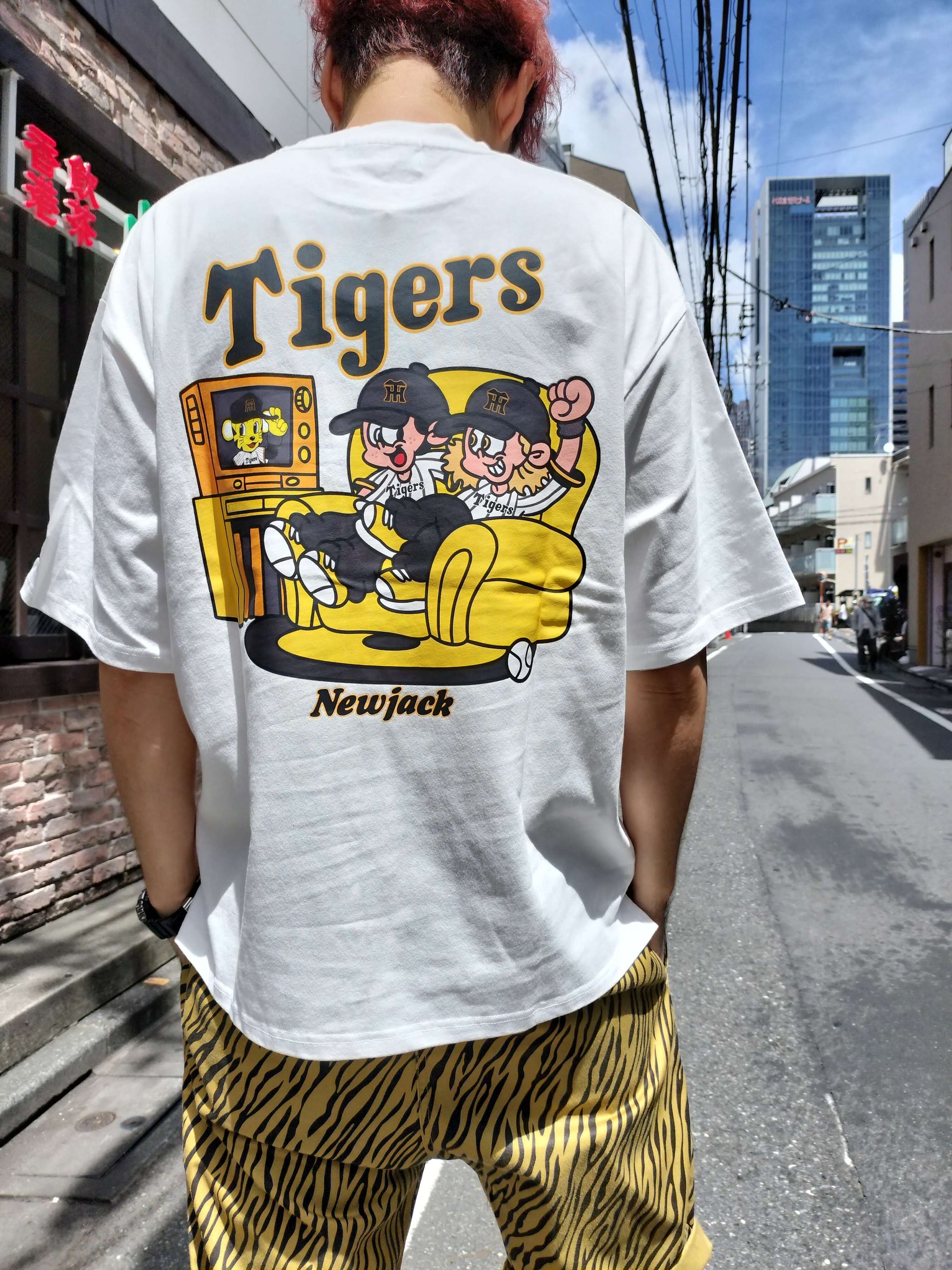 NEW JACK x Tigers CollaborationTシャツ-B (NJT252-2416)