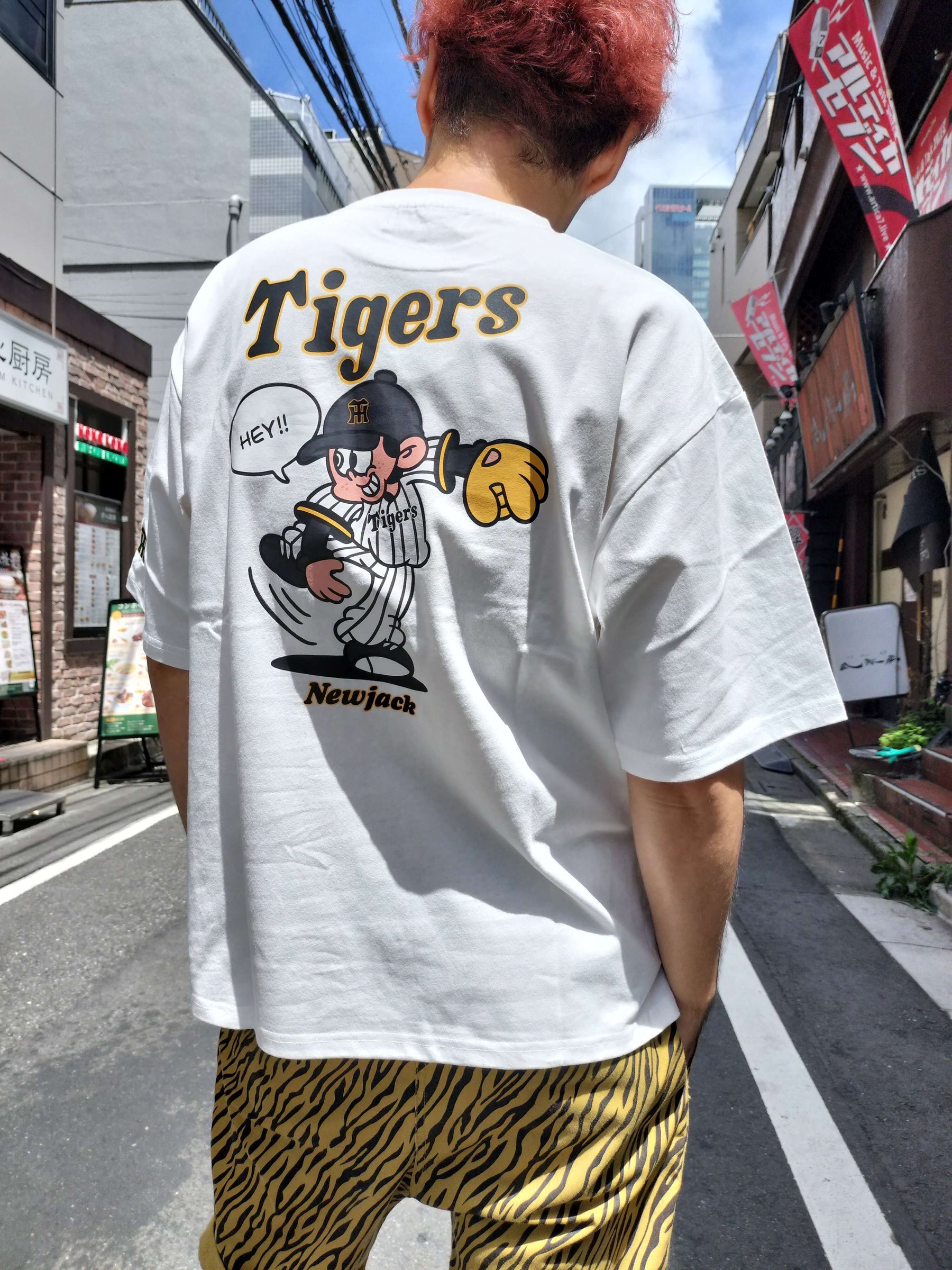NEW JACK x Tigers CollaborationTシャツ-A (NJT252-2316)