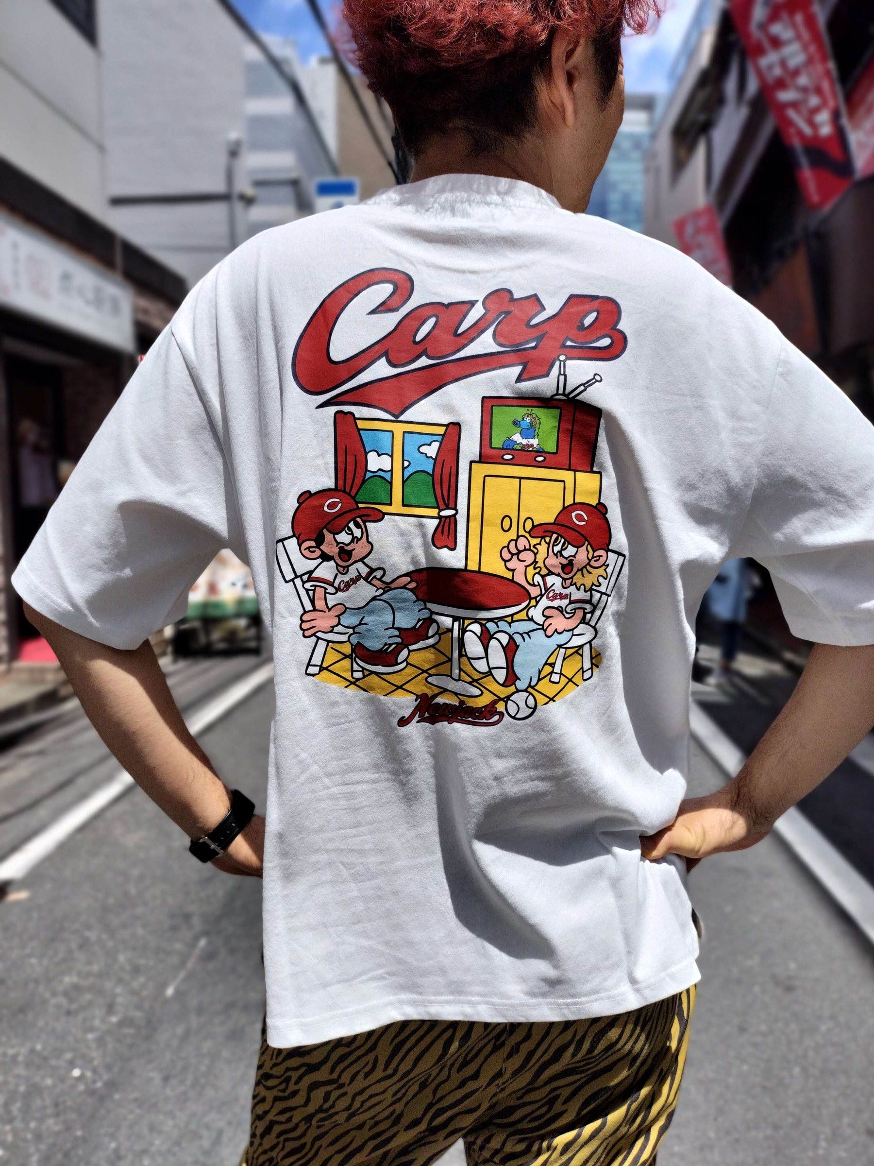 NEW JACK x Carp CollaborationTシャツ-B (NJC252-2436)