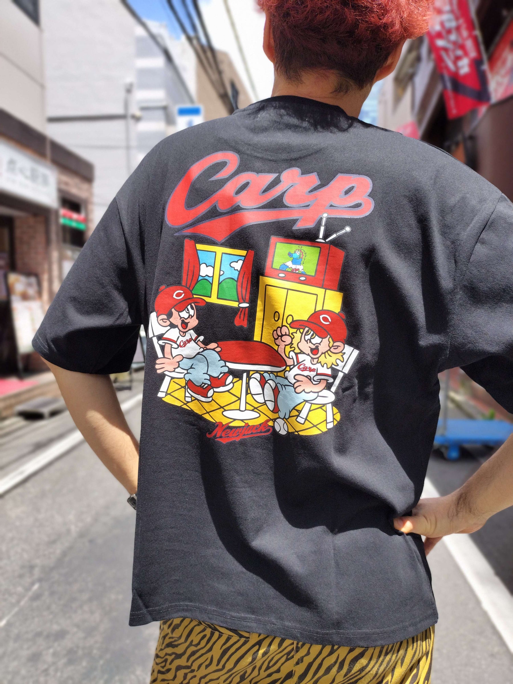 NEW JACK x Carp CollaborationTシャツ-B (NJC252-2436)