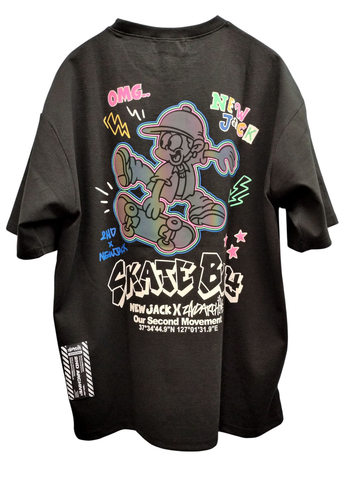 NEW JACK x 2ND ARCHIVE CollaborationTシャツ-SKATE BOY (2NDNJ-001)