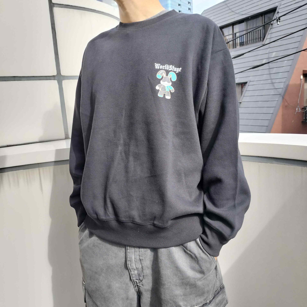 ATC ラビットカモフラリフレクタープリントトレーナー(253-2716)