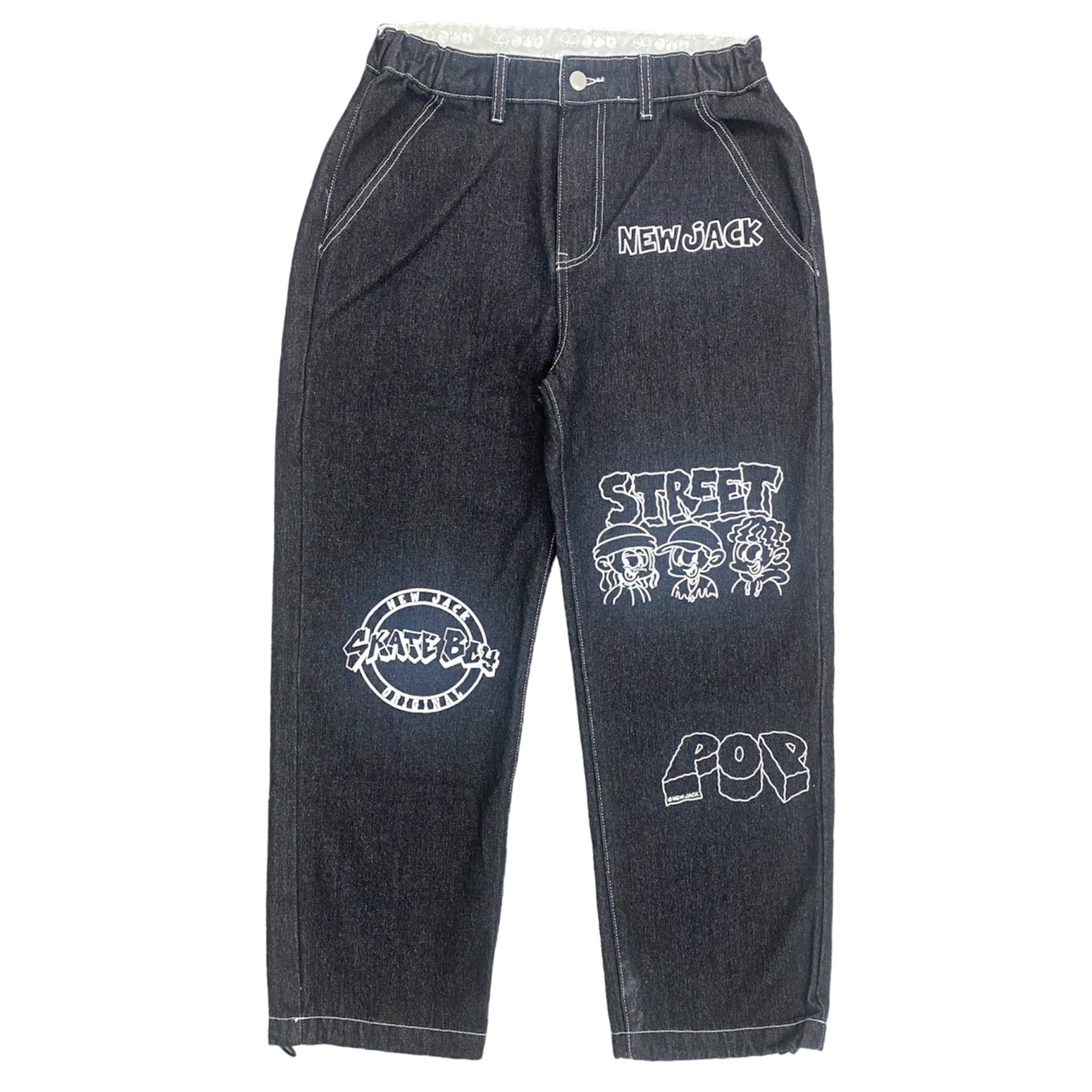NEW JACK プリントデニムパンツ(NJ233-2511)