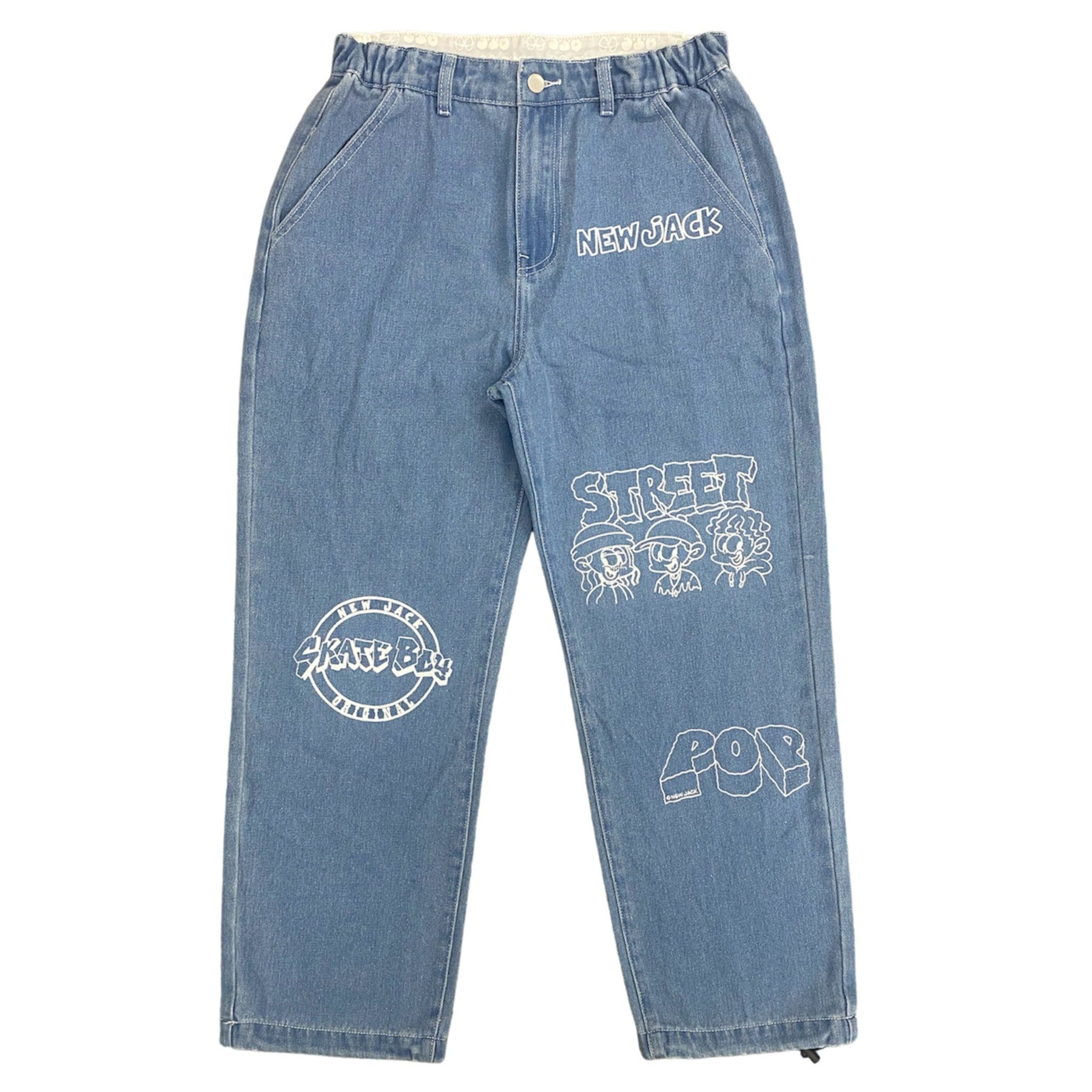 NEW JACK プリントデニムパンツ(NJ233-2511)