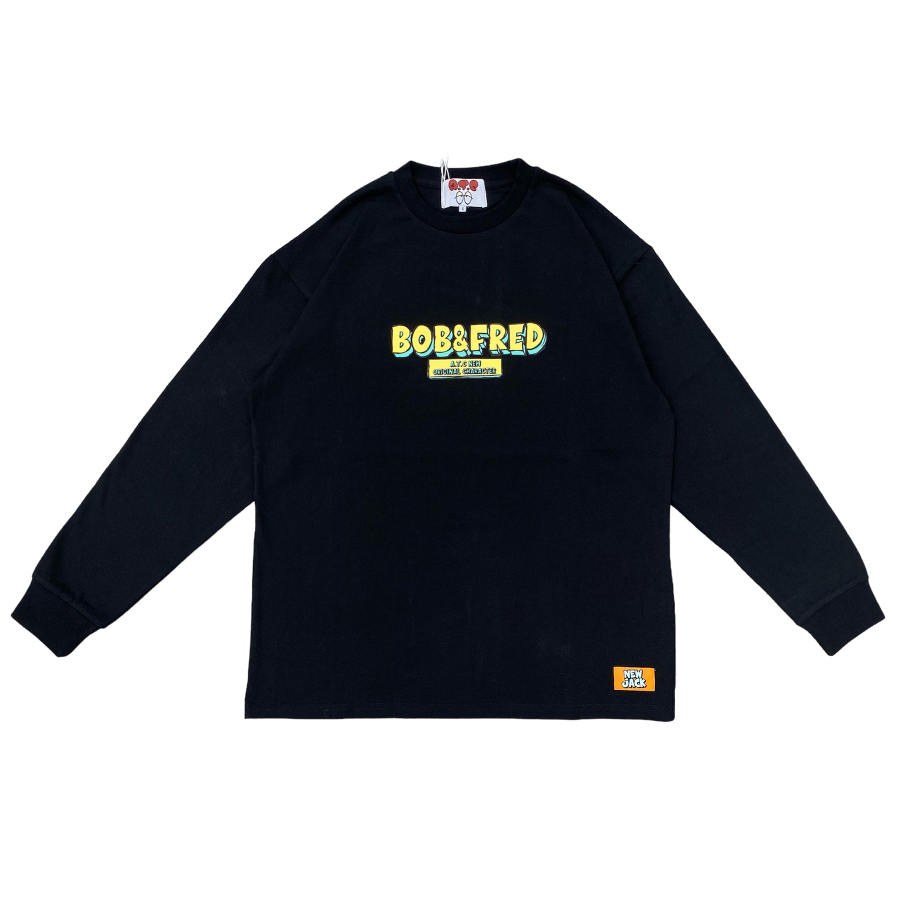 NEW JACK Bob&Fred キャラ長袖Tシャツ (NJ241-2426)