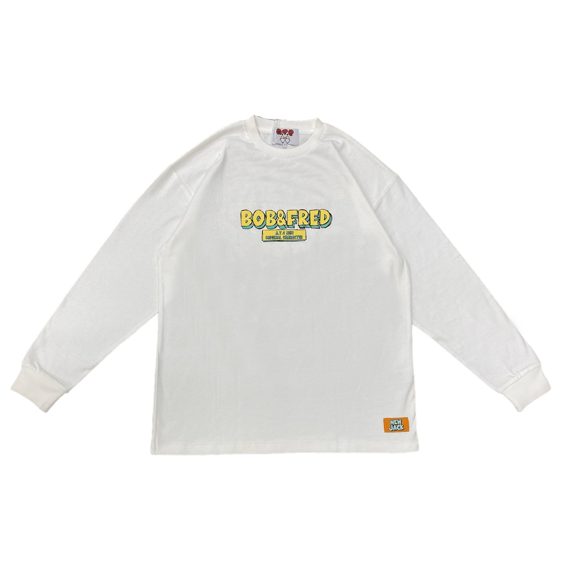 NEW JACK Bob&Fred キャラ長袖Tシャツ (NJ241-2426)