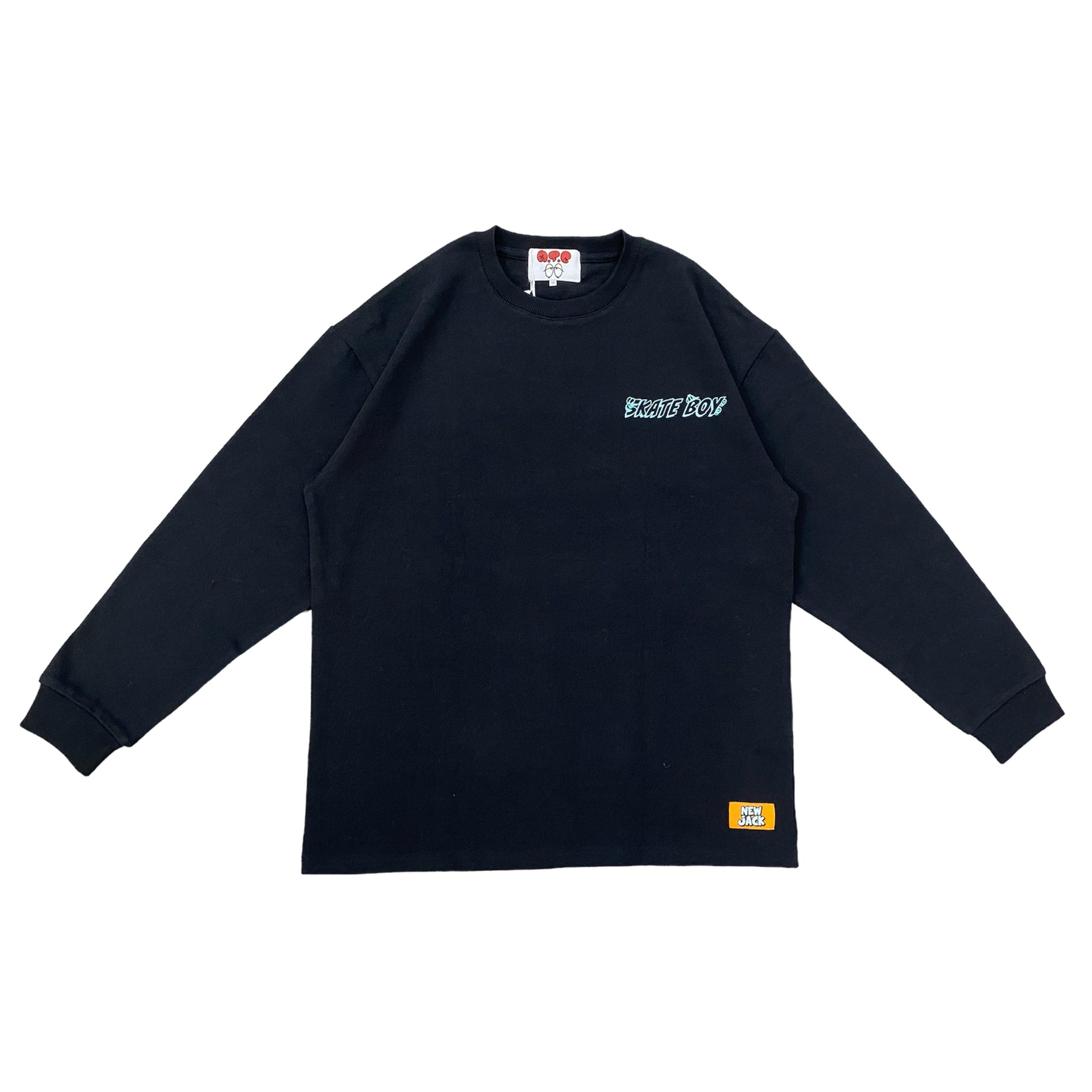 NEW JACK ヘビーウエイトSkateBoy長袖Tシャツ (NJ241-2446)