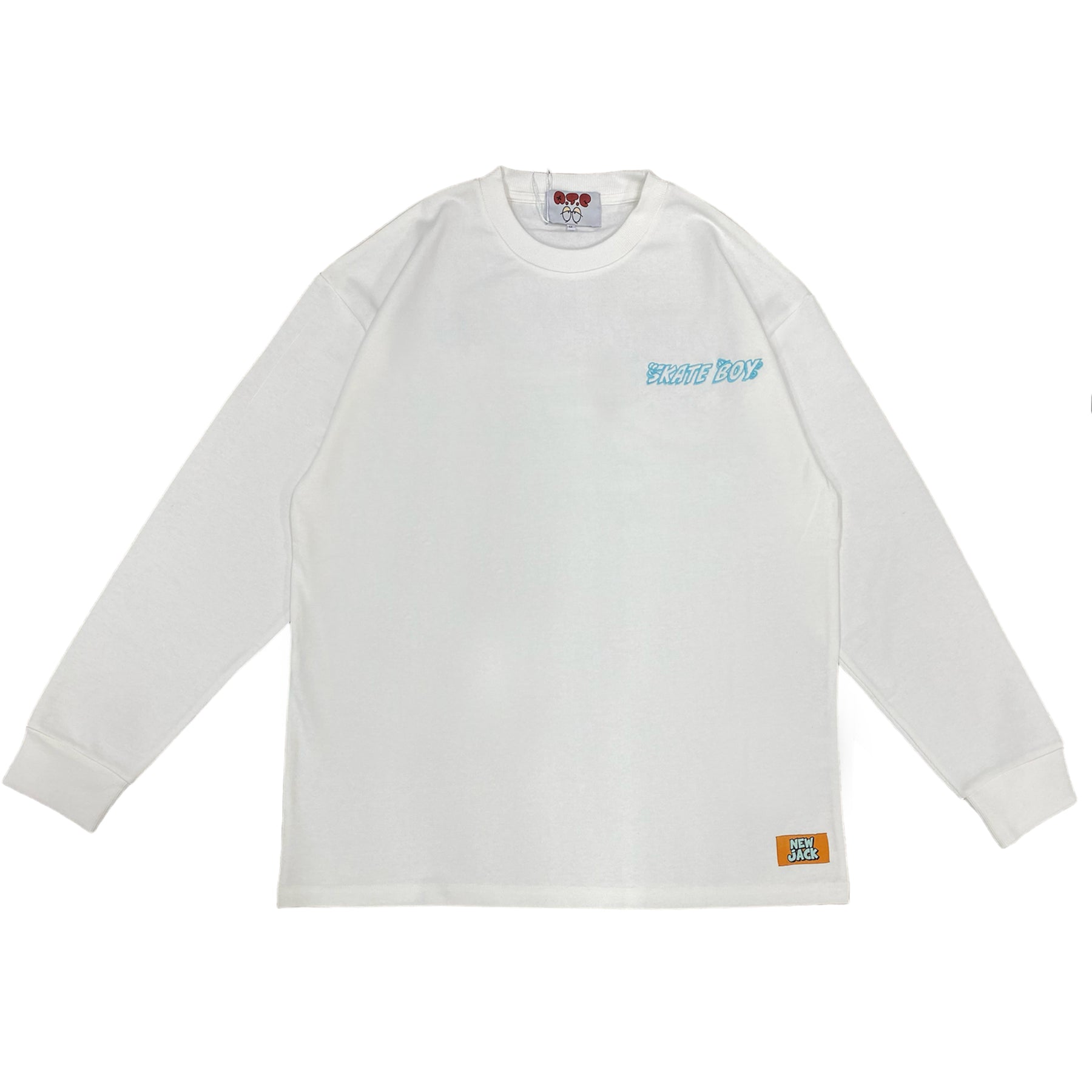 NEW JACK ヘビーウエイトSkateBoy長袖Tシャツ (NJ241-2446)