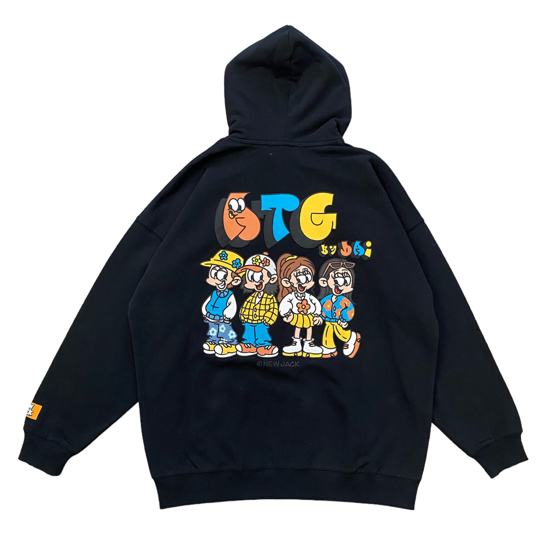 NEW JACK  Boys&GirlsロゴフルZIP パーカ (NJ241-2597-1)