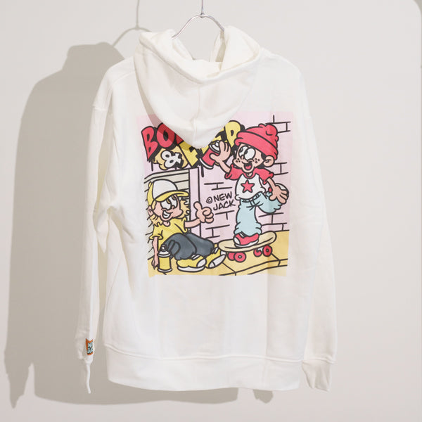 NEW JACK BOB&FREDスプレーロゴフルZIPパーカ(NJ251-2867)