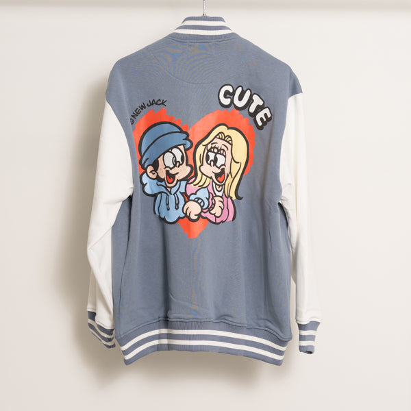 NEW JACK ハートCUTEスエットスタジャン(NJ251-2877)