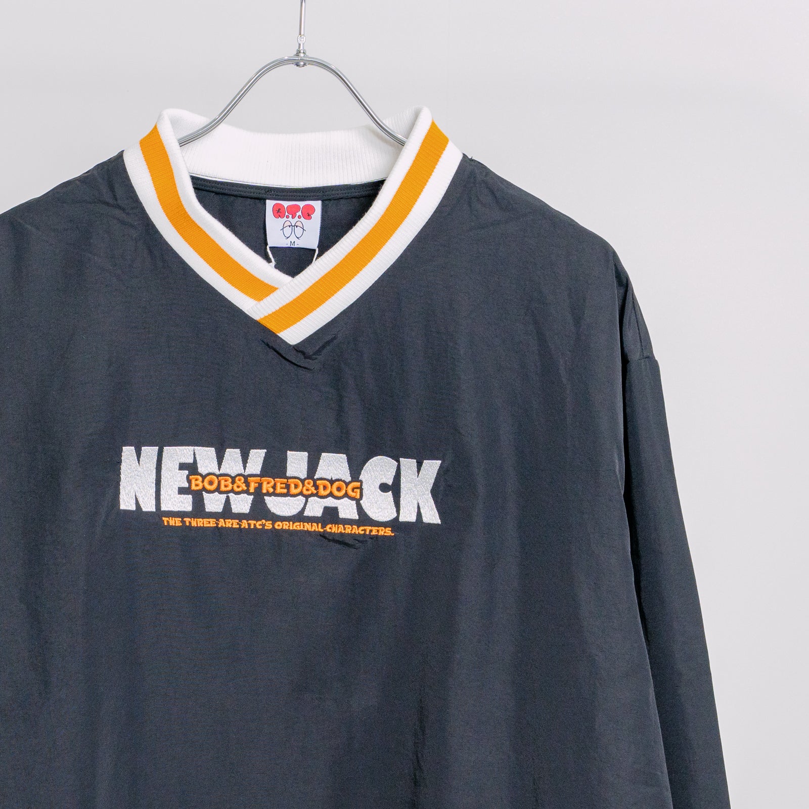 NEW JACK BOB&FRED&DOG  Vネックナイロンプルオーバーブルゾン(NJ251-2986)