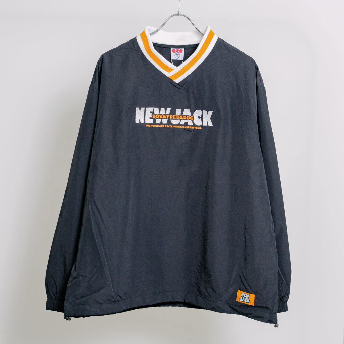 NEW JACK BOB&FRED&DOG  Vネックナイロンプルオーバーブルゾン(NJ251-2986)