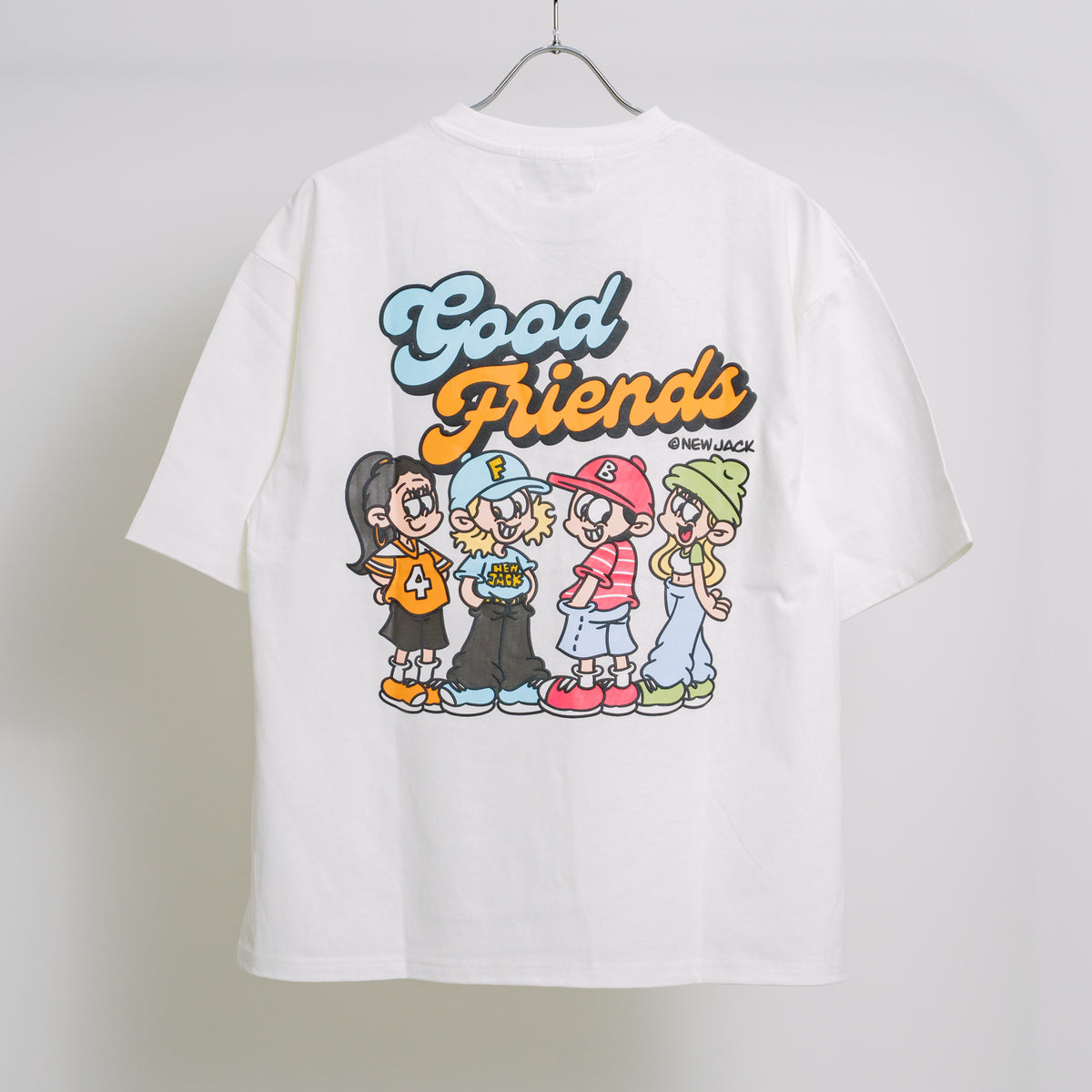NEW JACK Good Friends 半袖Tシャツ(NJ252-2016)