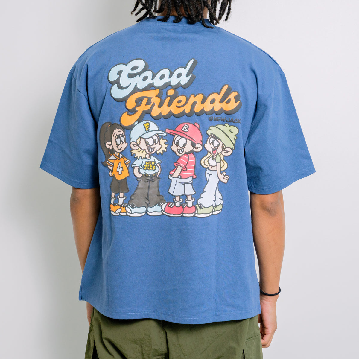 NEW JACK Good Friends 半袖Tシャツ(NJ252-2016)
